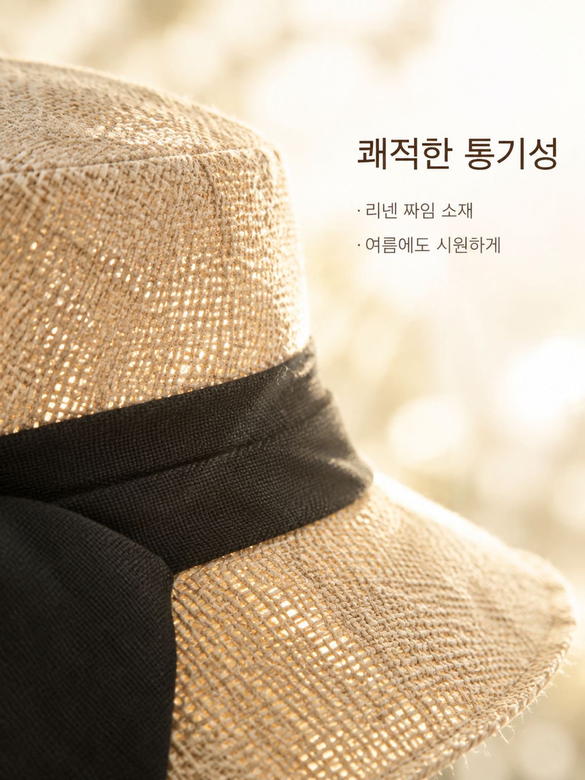 여름용 나비넥타이, 넓은 챙의 어부 모자