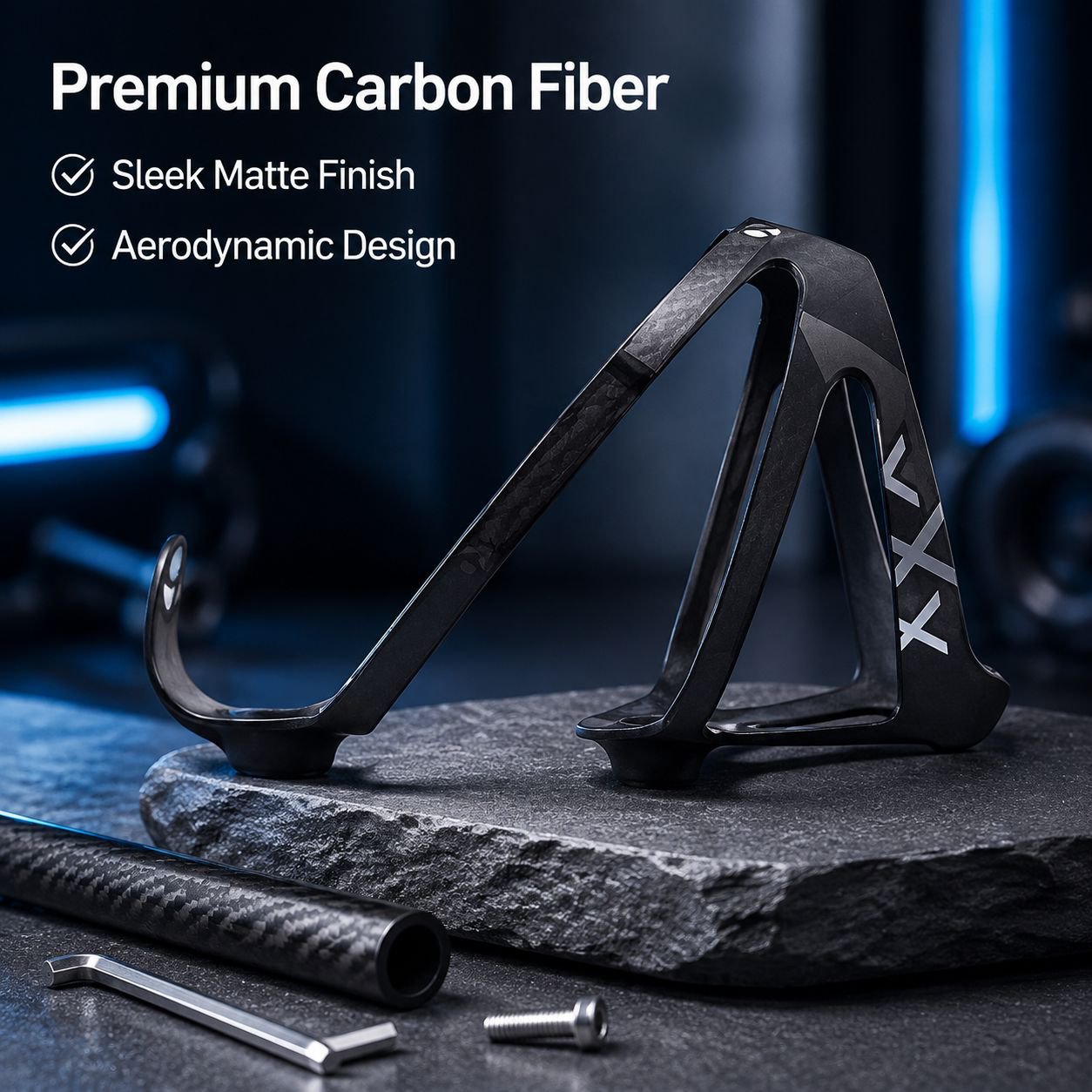 Ultra Lightweight Carbon Bike Water Bottle Cage 17g
