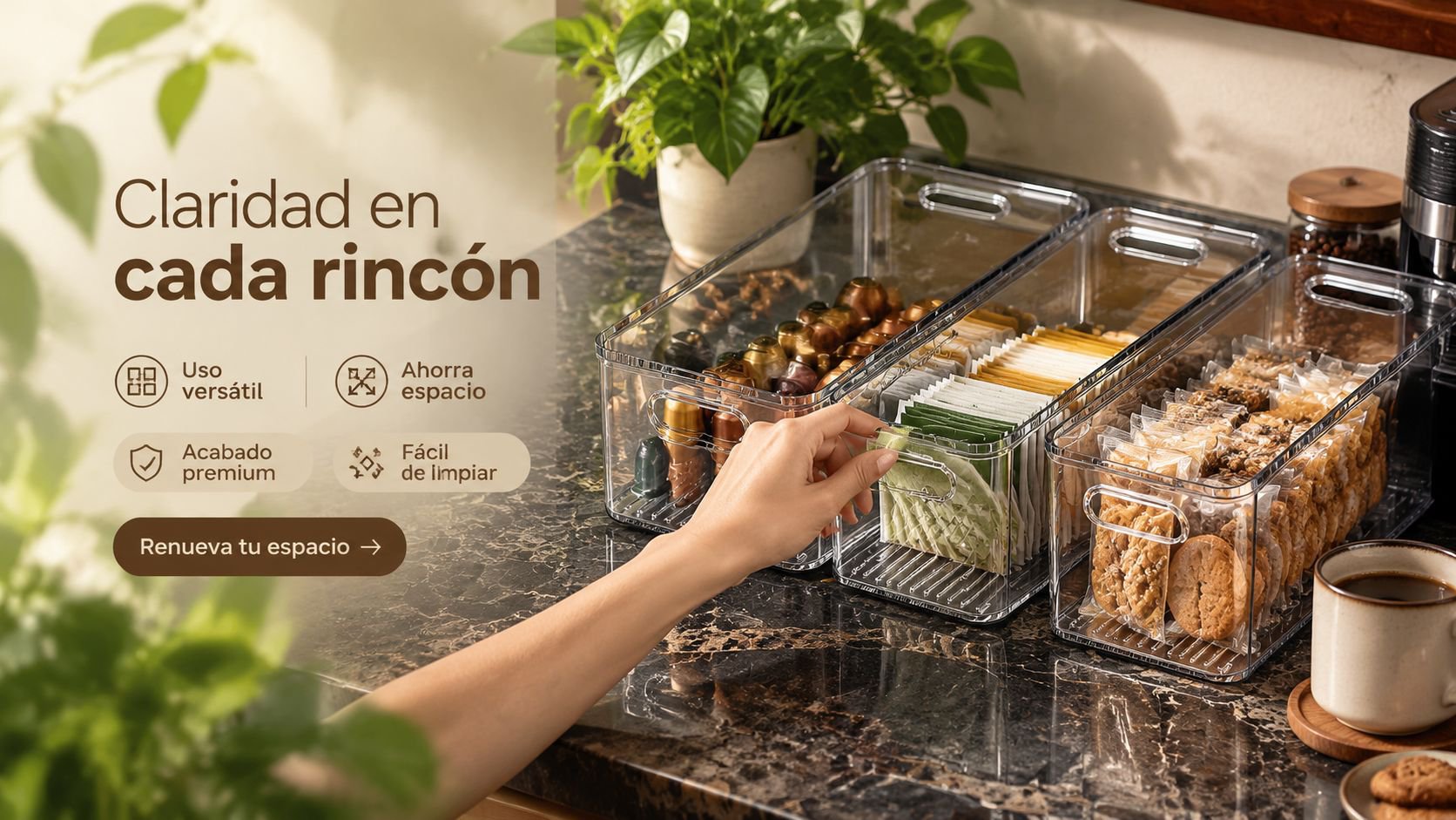 Descubre lo Último en Productos Exclusivos para tu Hogar,Soluciones Prácticas para Mejorar tu Espacio en Casa,Top Ventas: Los Productos Favoritos de Nuestros Clientes,Organiza tu Hogar con Soluciones de Almacenamiento Eficientes