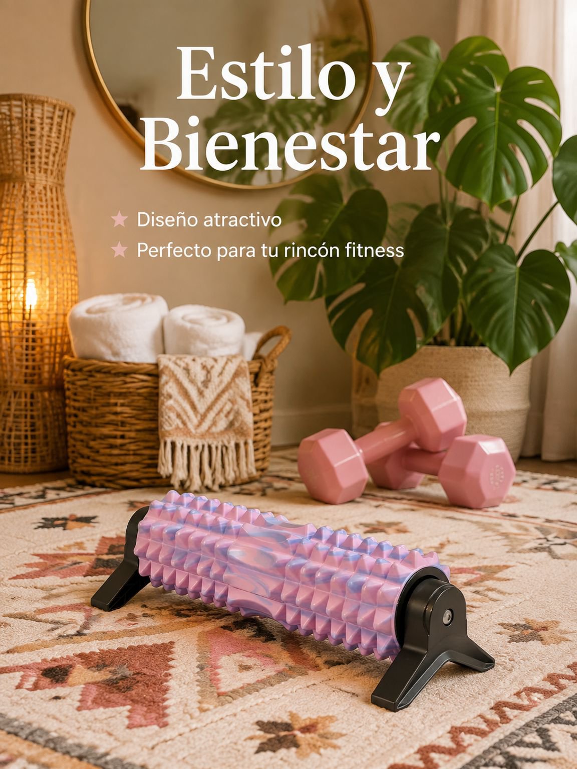 Rouleau de massage en mousse