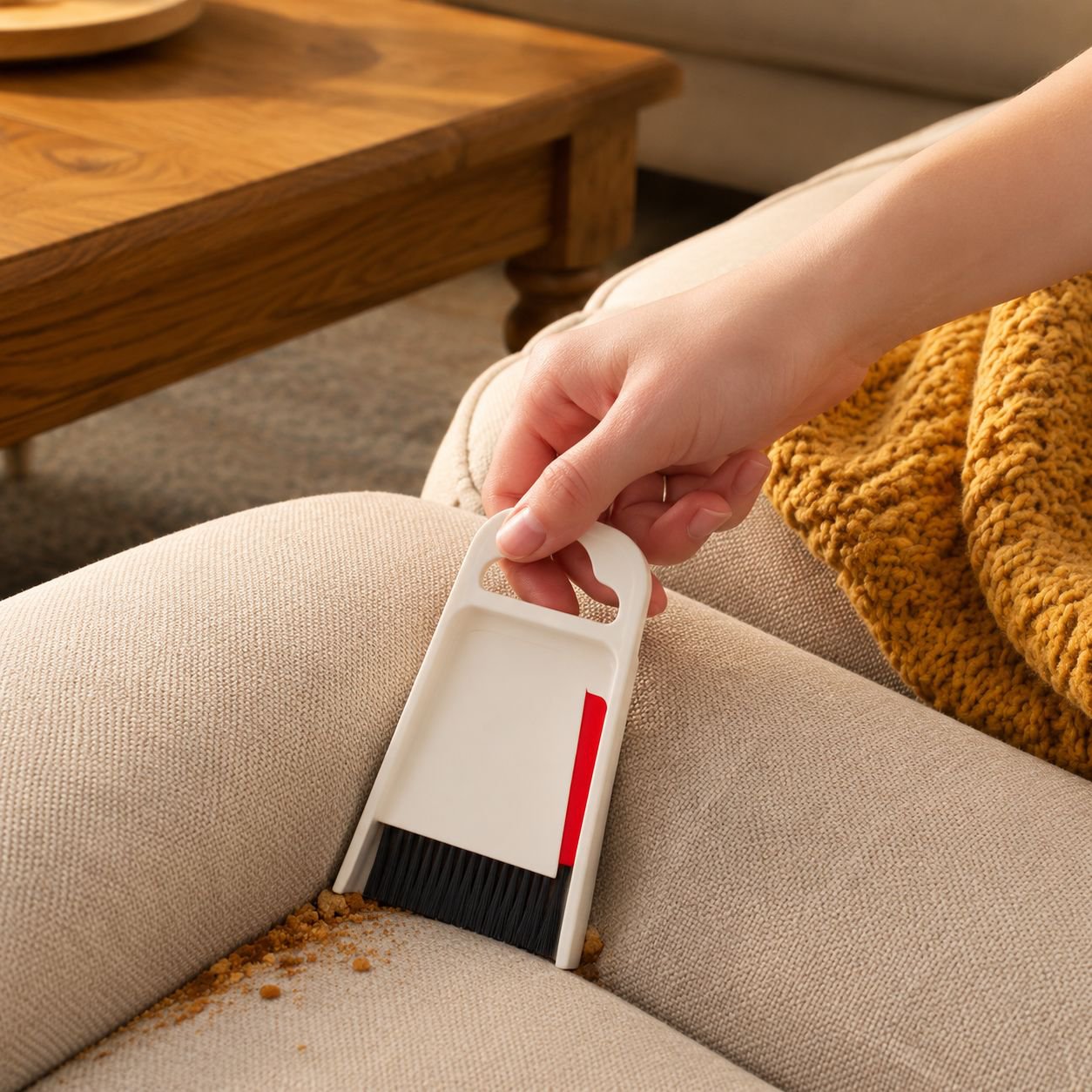 Durable and reusable cleaning set for office desk