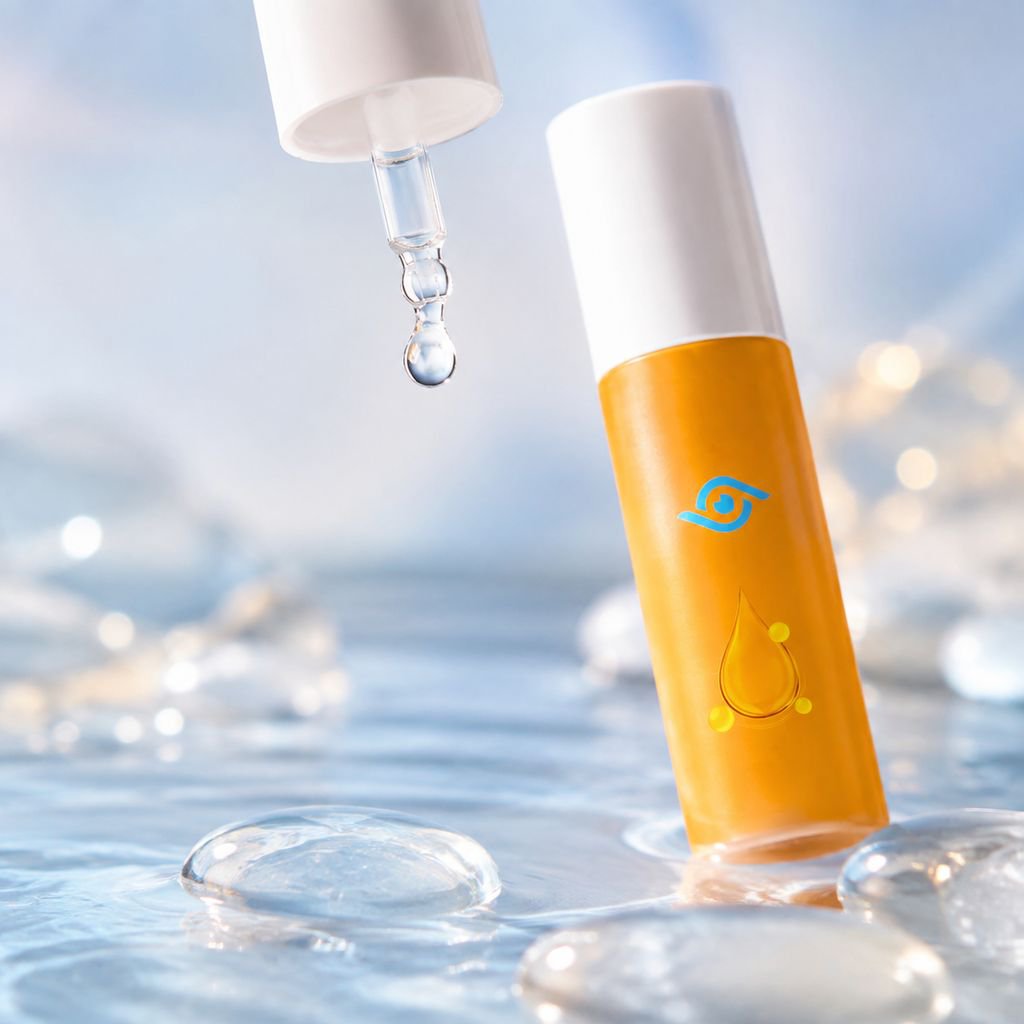Dinkiss Lutein Augenserum gegen feine Linien