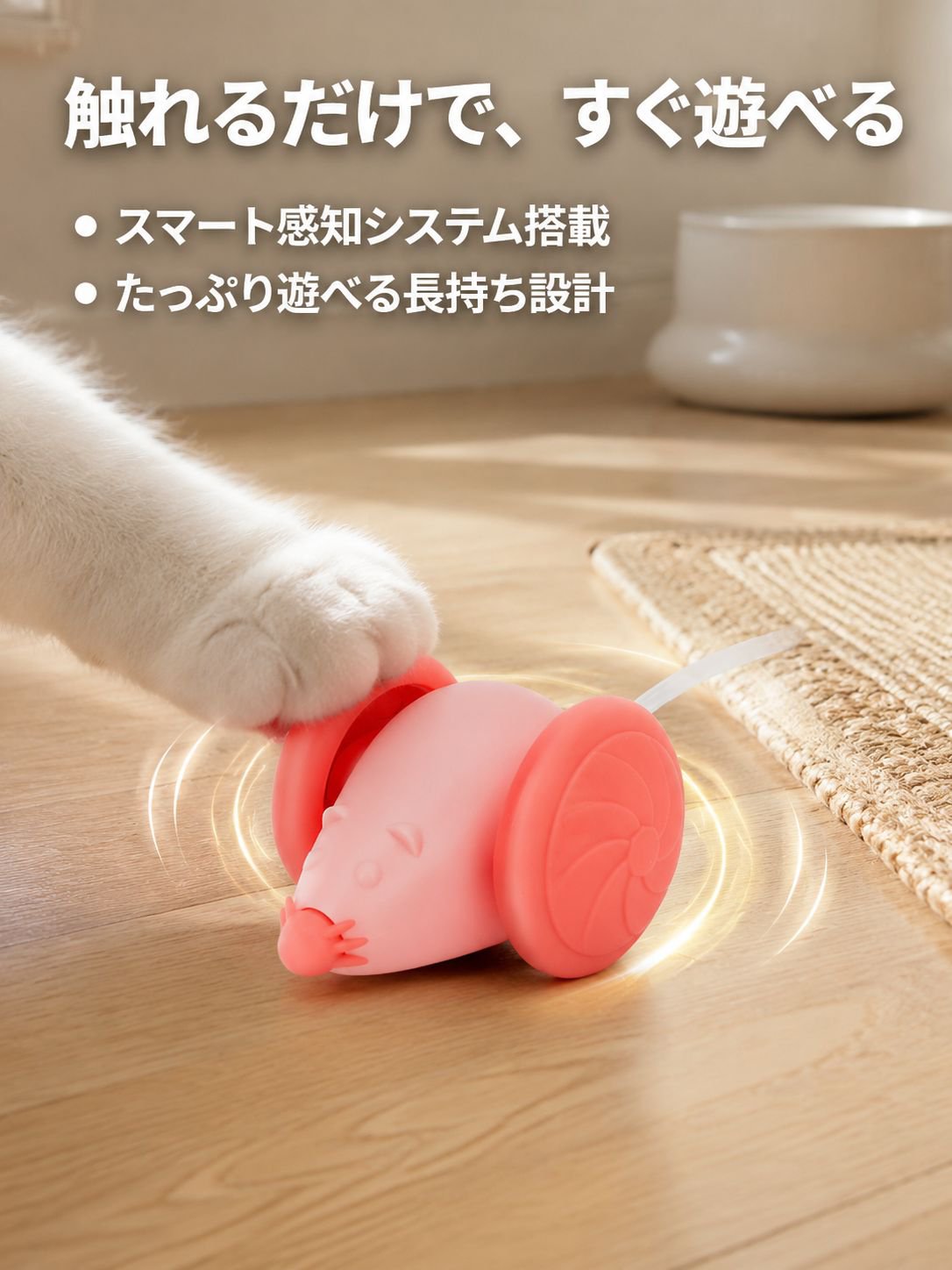 スマートローリングキャットおもちゃ