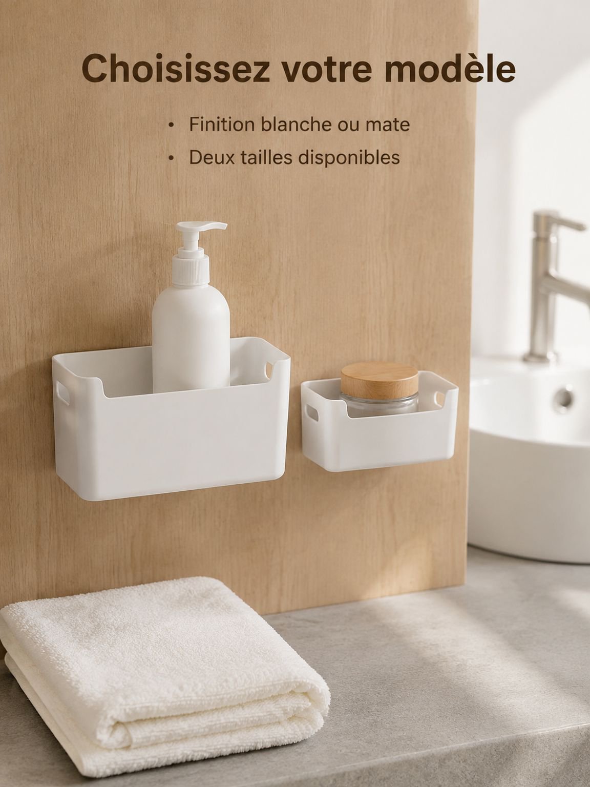 Rangement optimisé avec une boîte murale moderne