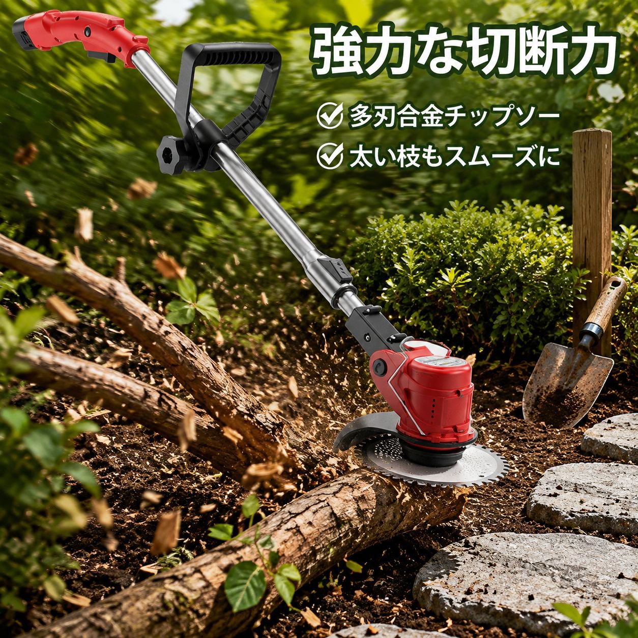 多機能家庭用電動芝刈り機