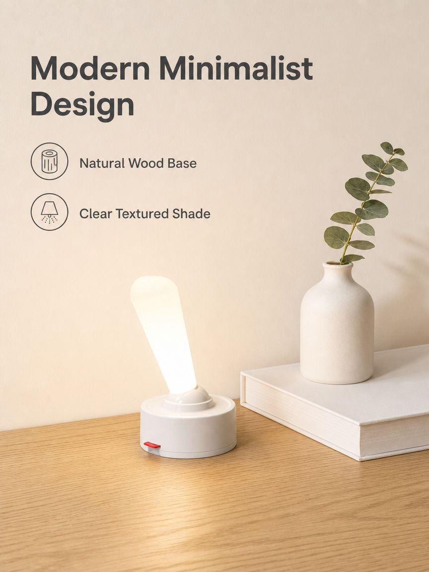 Bedroom bedside ambient light