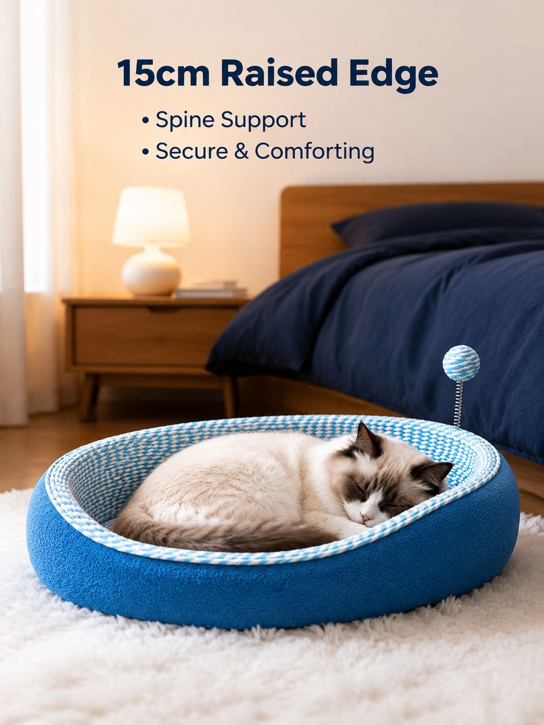 Multi-Functional Cat Scratching Bed Combo