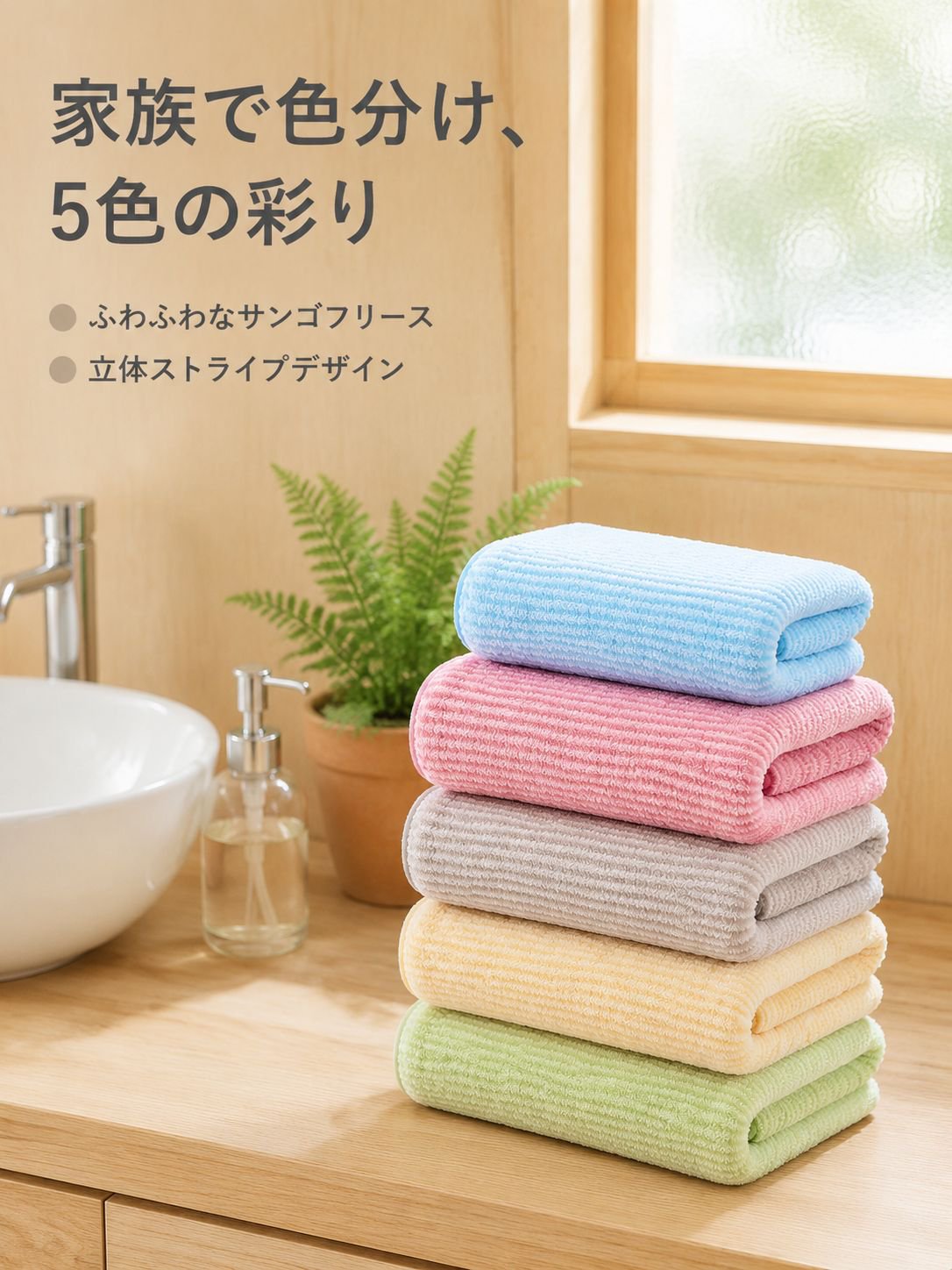高品質のベルベット吸水性タオル