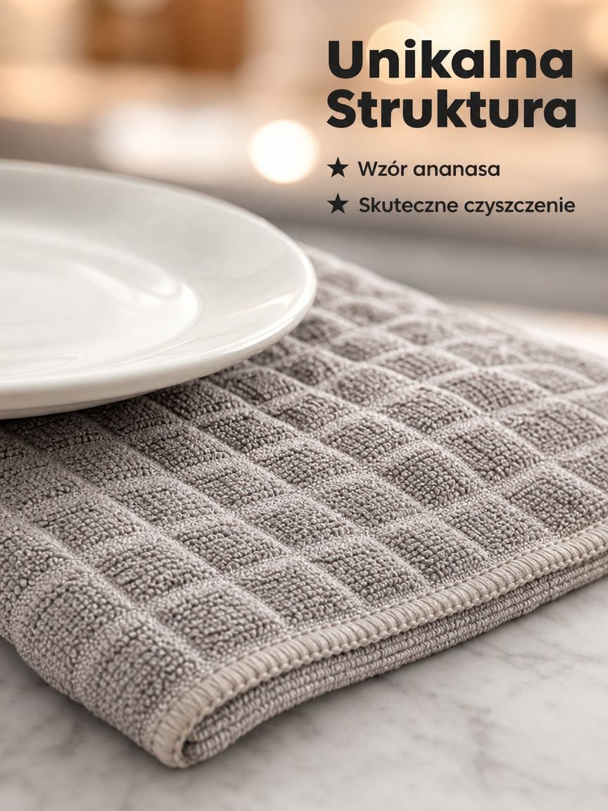 Wielofunkcyjny chłonny ręcznik kuchenny