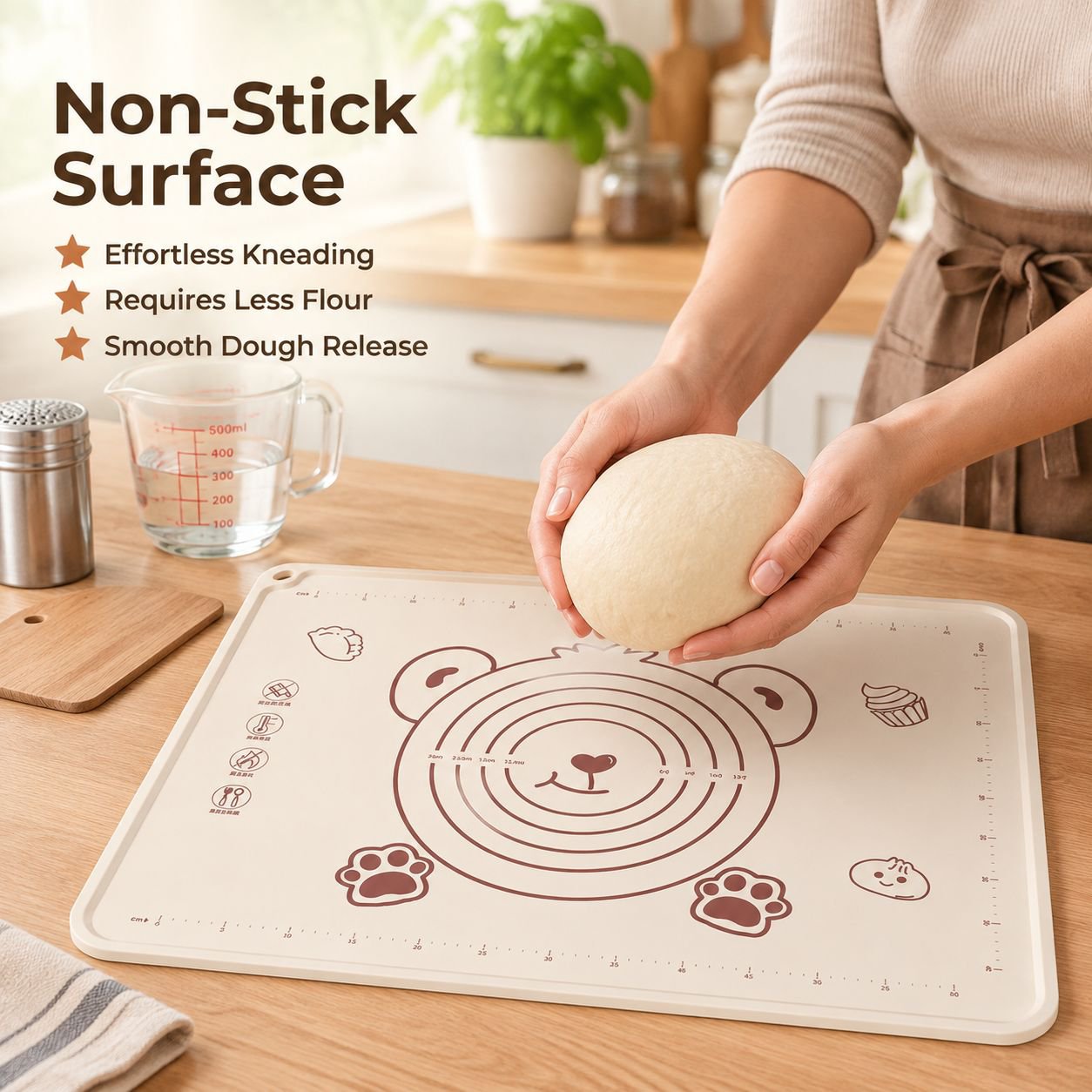 Non-slip Heat-resistant Food Grade Dough Mat