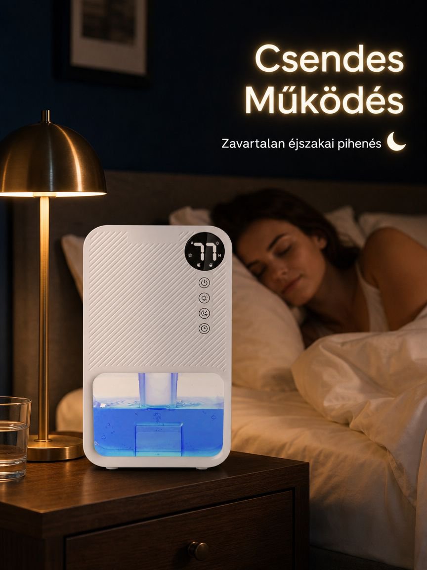 Hálószobai nedvességelszívó