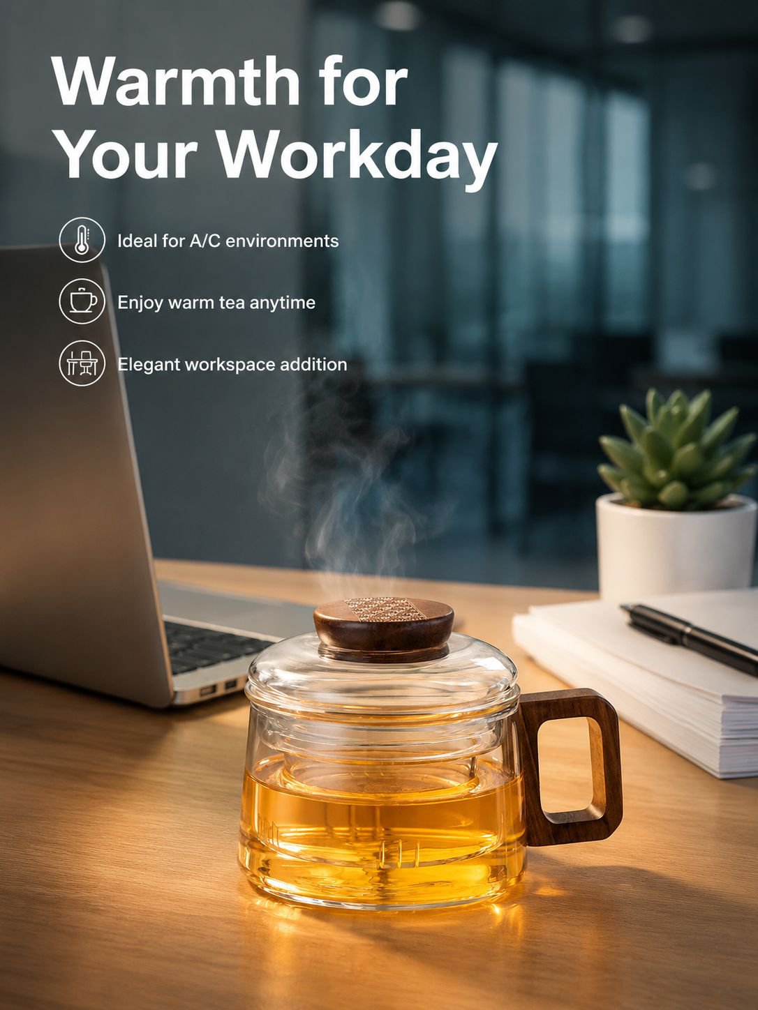 Separable tea filter cup set
