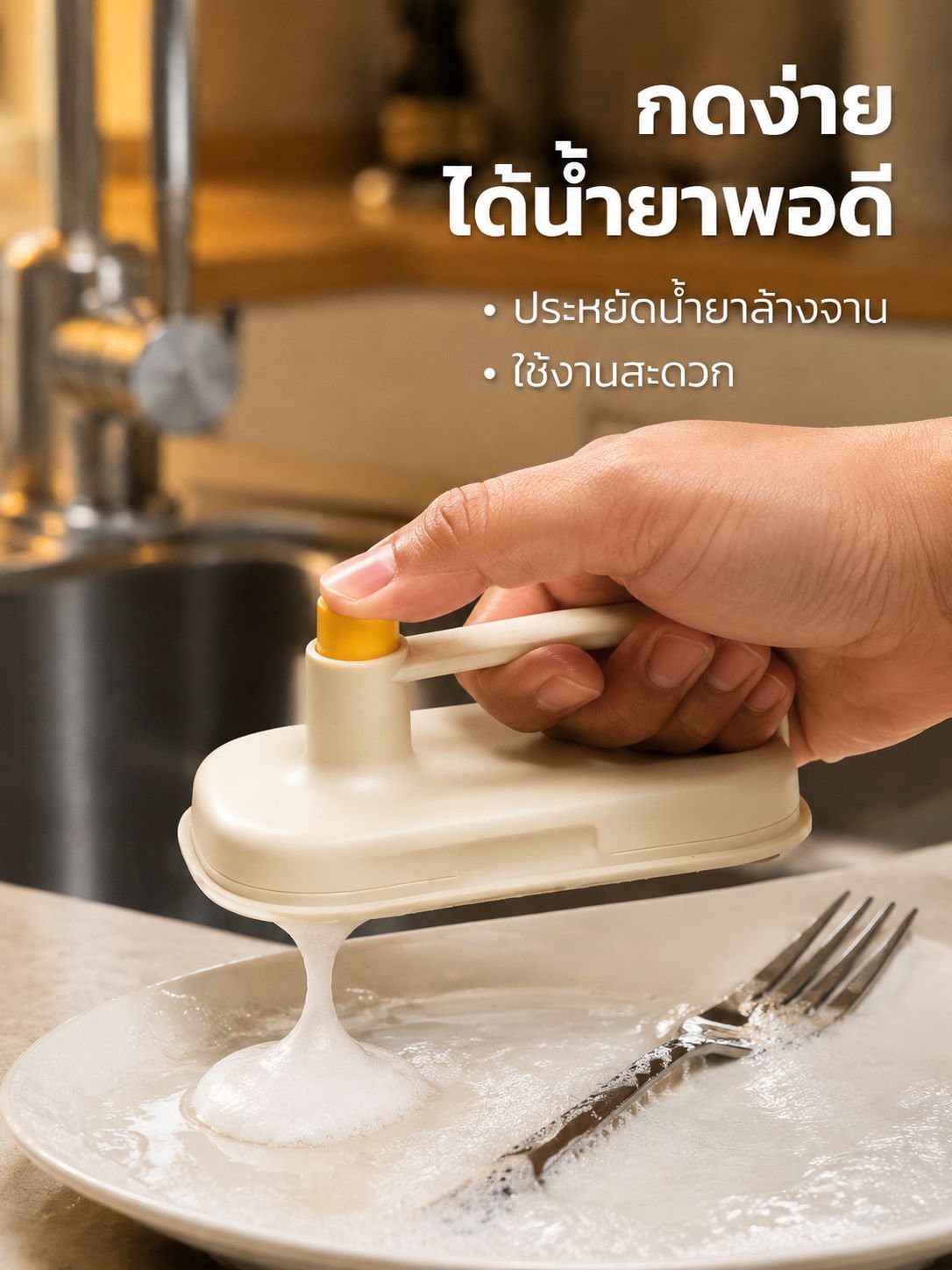 ฟองน้ำทำความสะอาดอเนกประสงค์