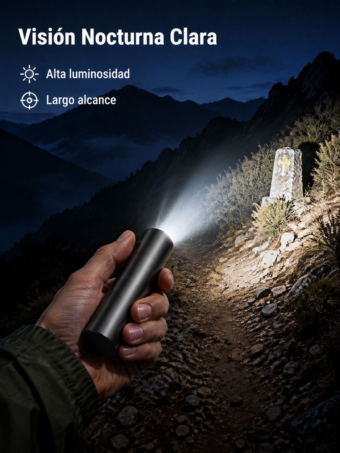 Linterna LED mini súper brillante