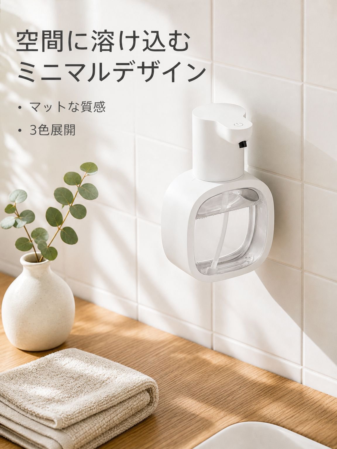 タッチレスハンドソープディスペンサー