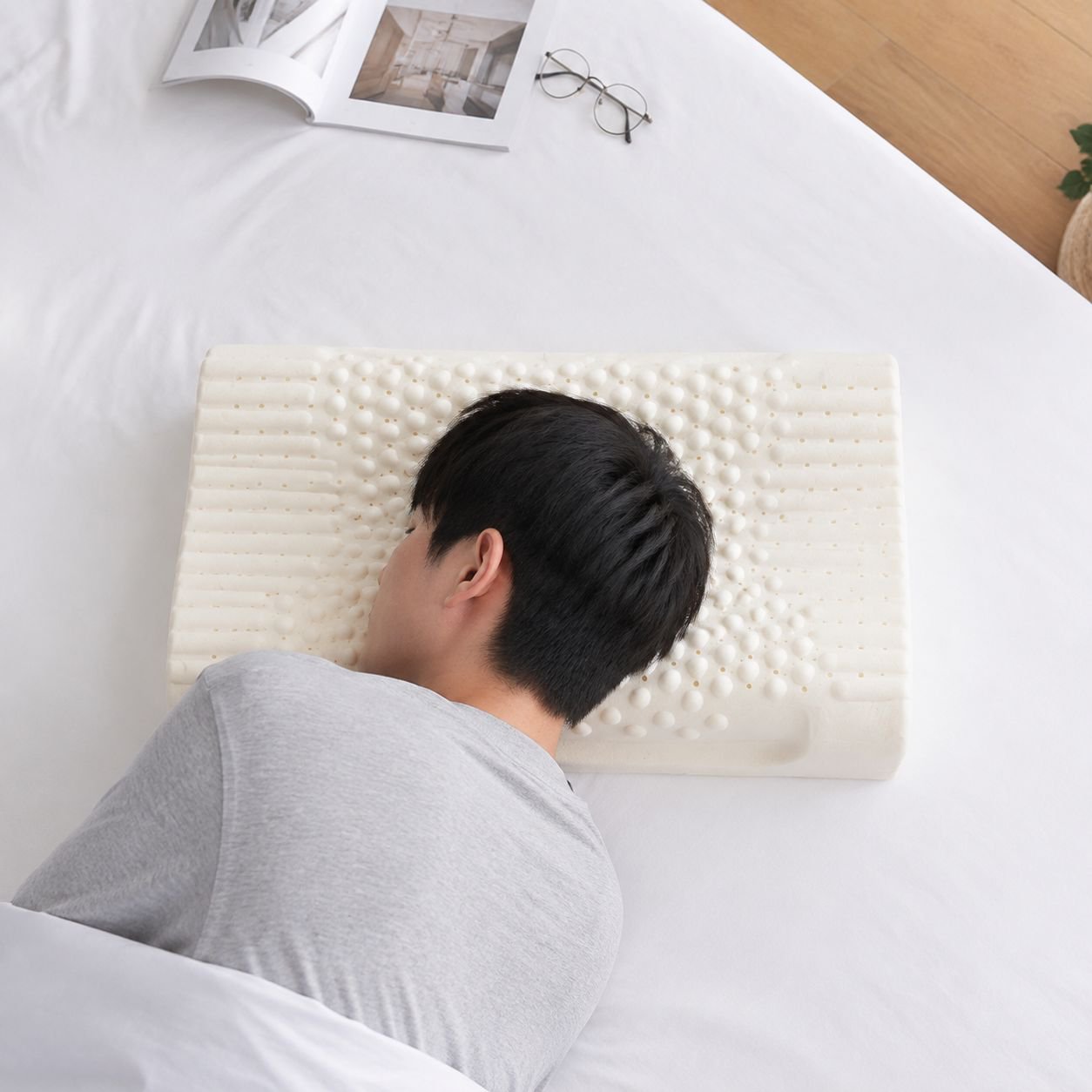 Embalaje de regalo del set de almohada de masaje