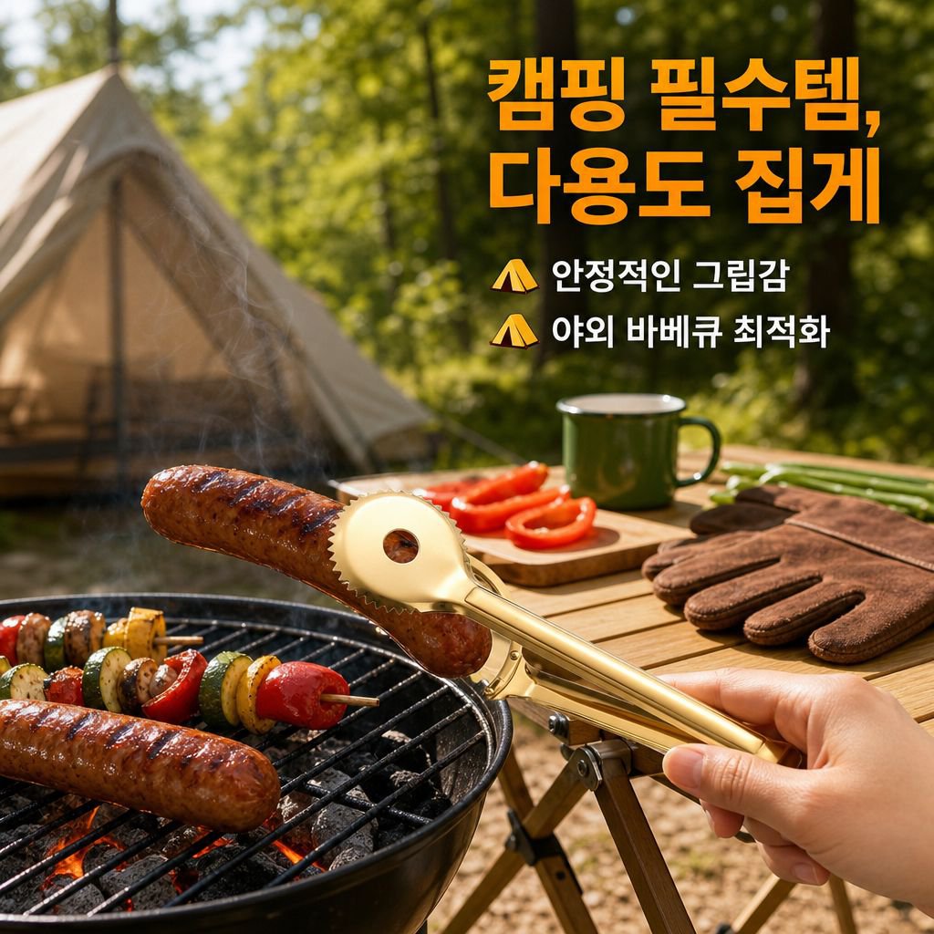 주방용 스테인리스 음식 집게