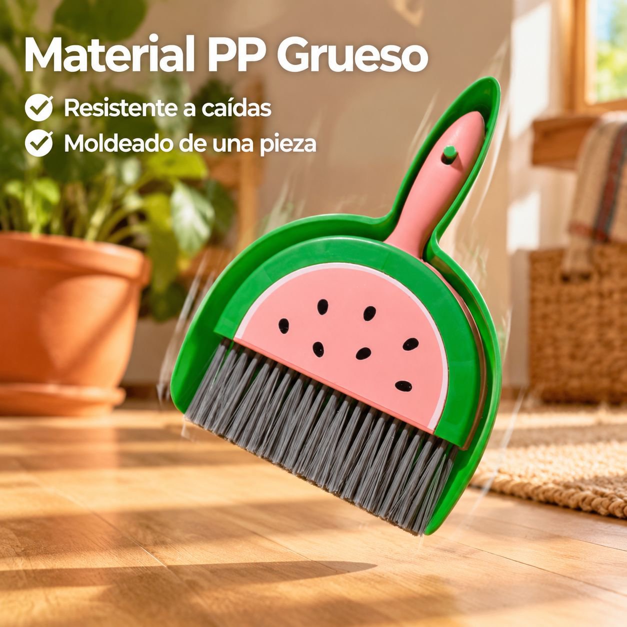 Lindo juego de escoba de escritorio en miniatura