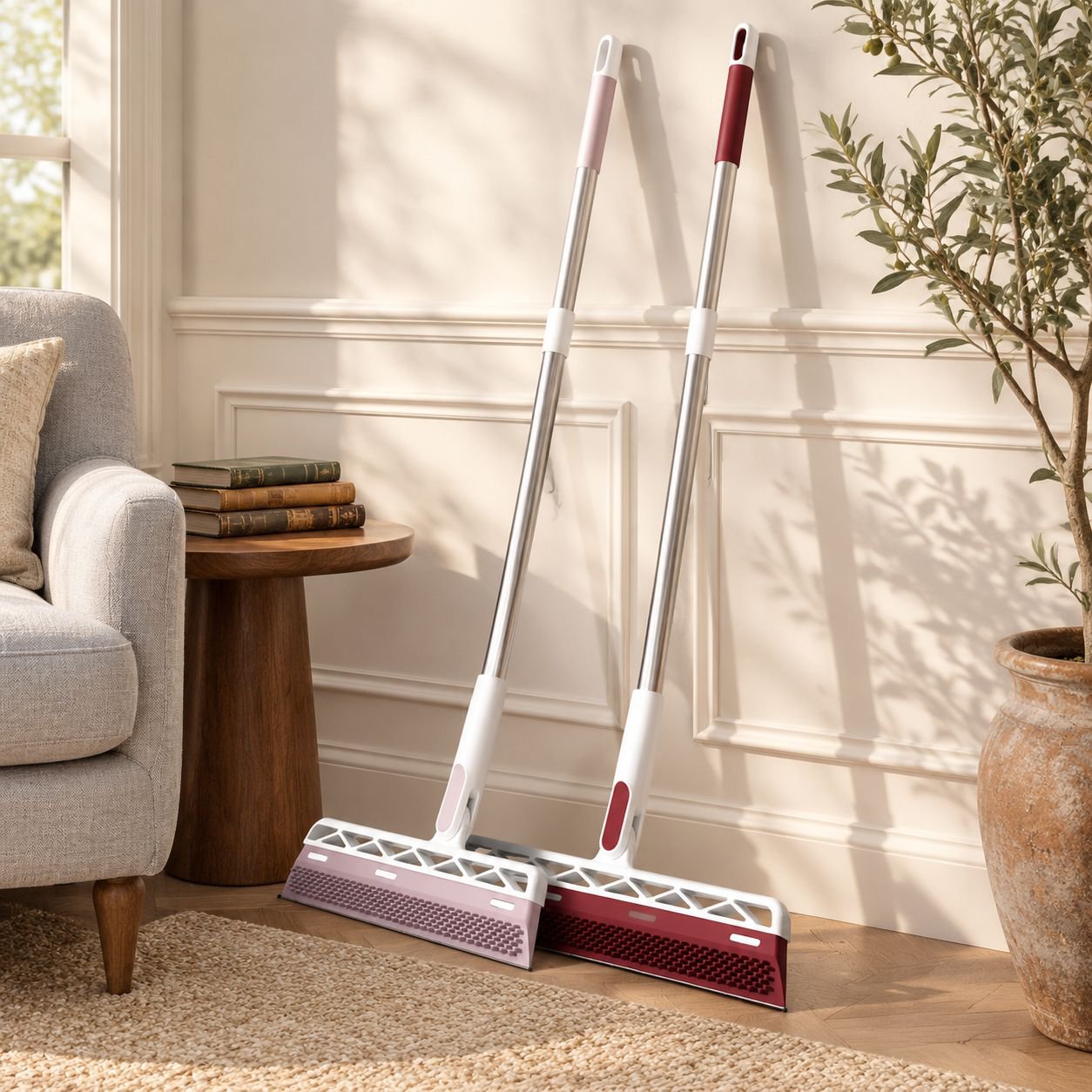 Easy to clean and reusable sweeping pads of the Magic Sweeper