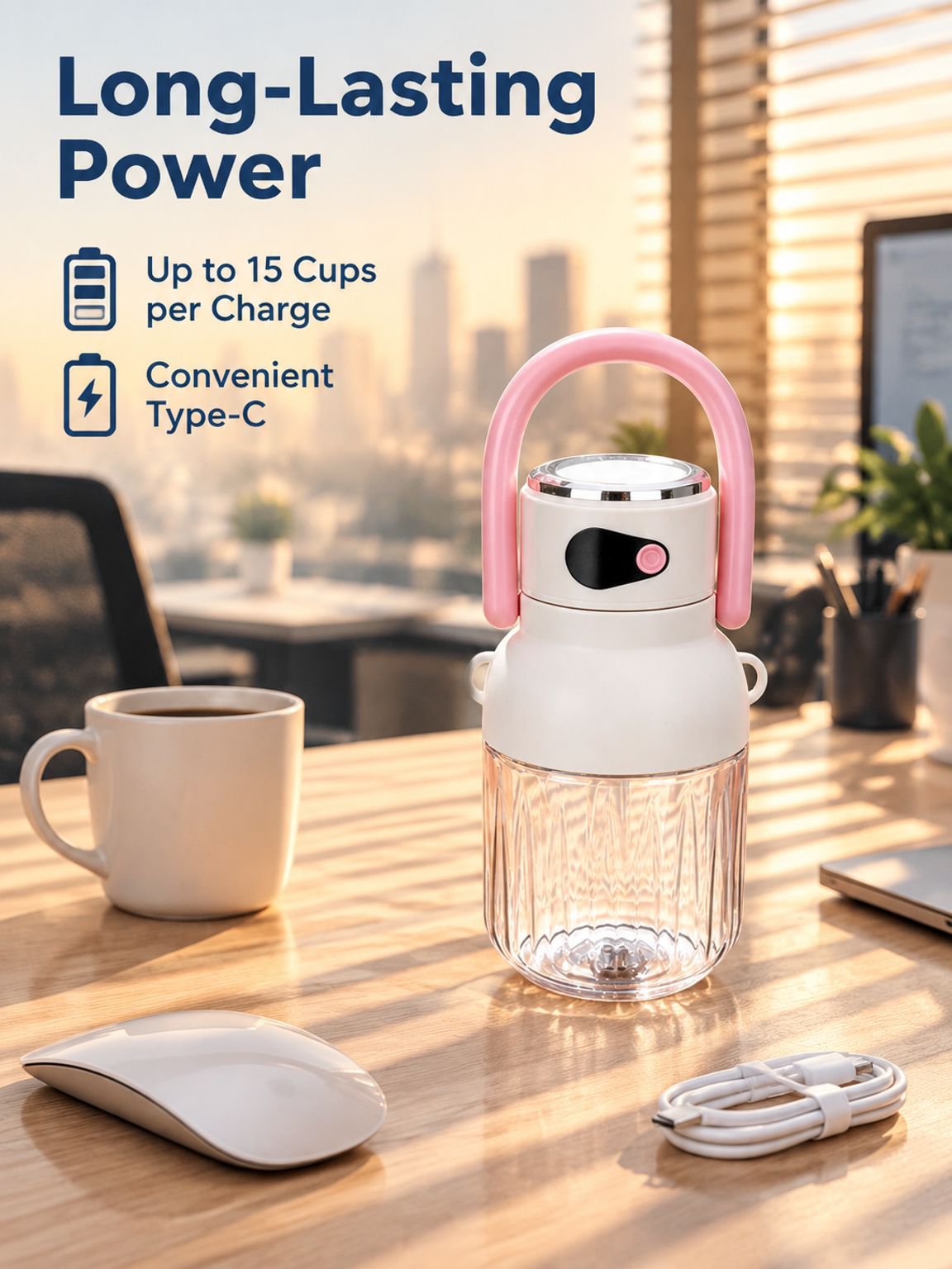 Mini Personal Juice Blender