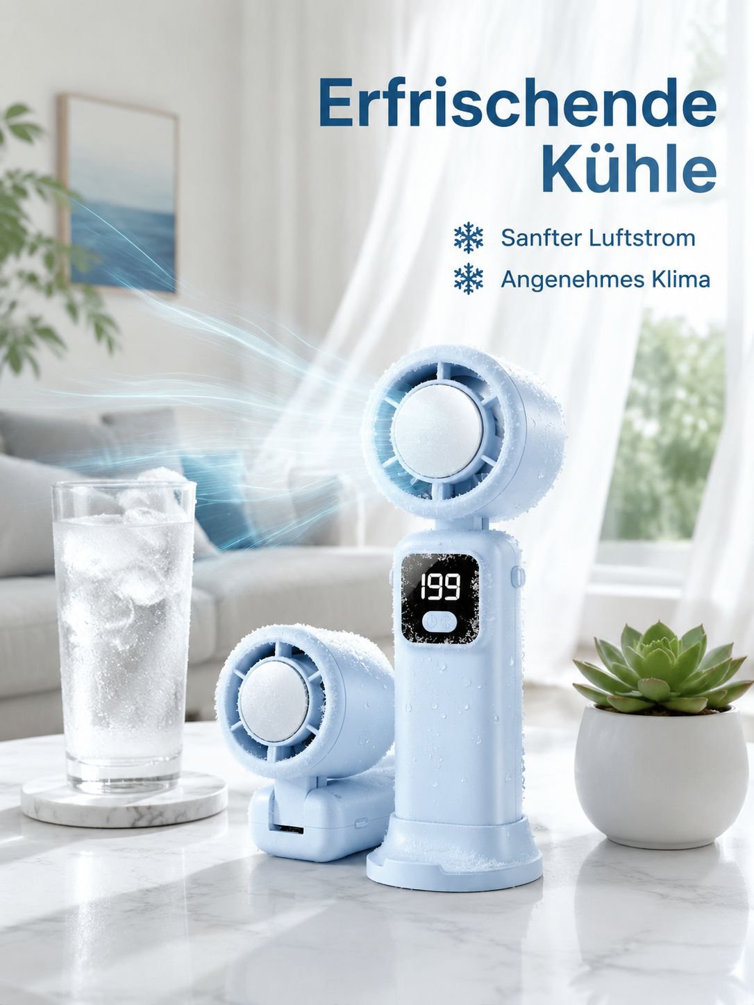 Tragbares Kühl- und Temperaturregelungsgerät