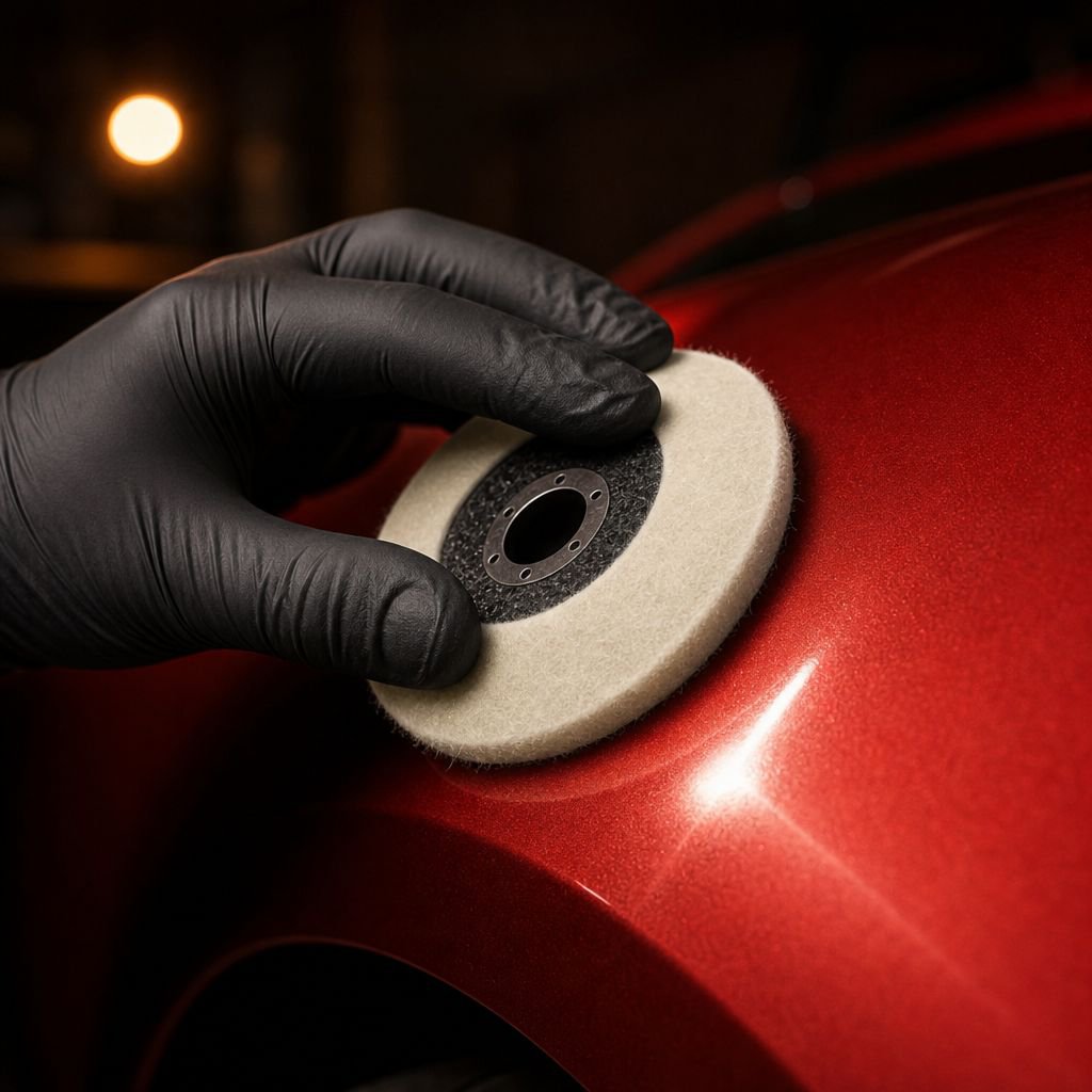 Professional Wool Felt Polishing Pad for Cars