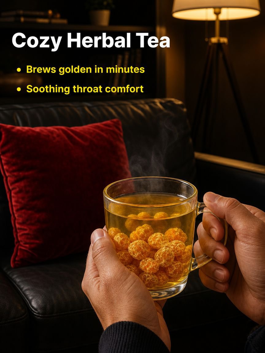 Premium Yam and Kumquat Wellness Blend