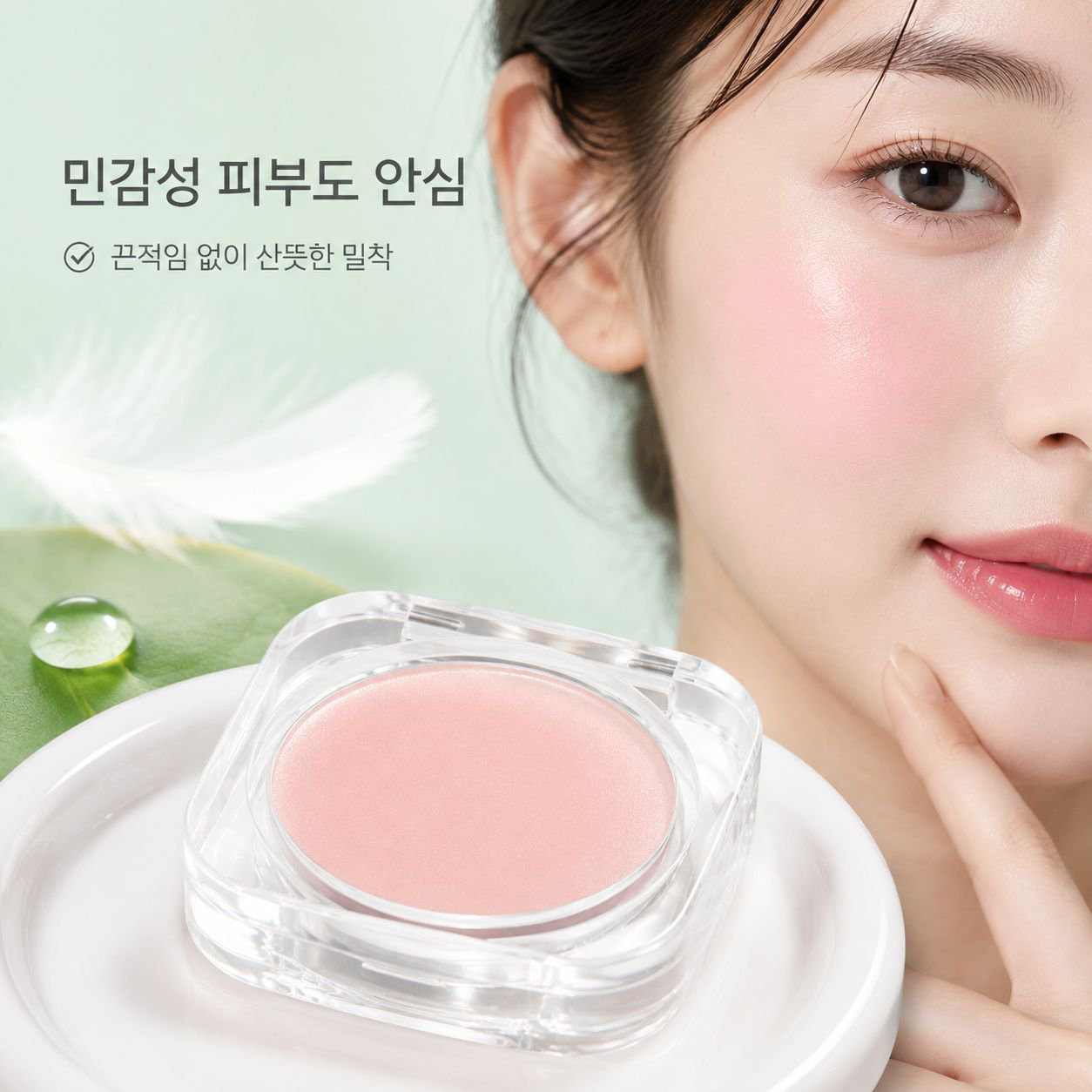 크리스탈 클리어 매직 블러쉬 크림