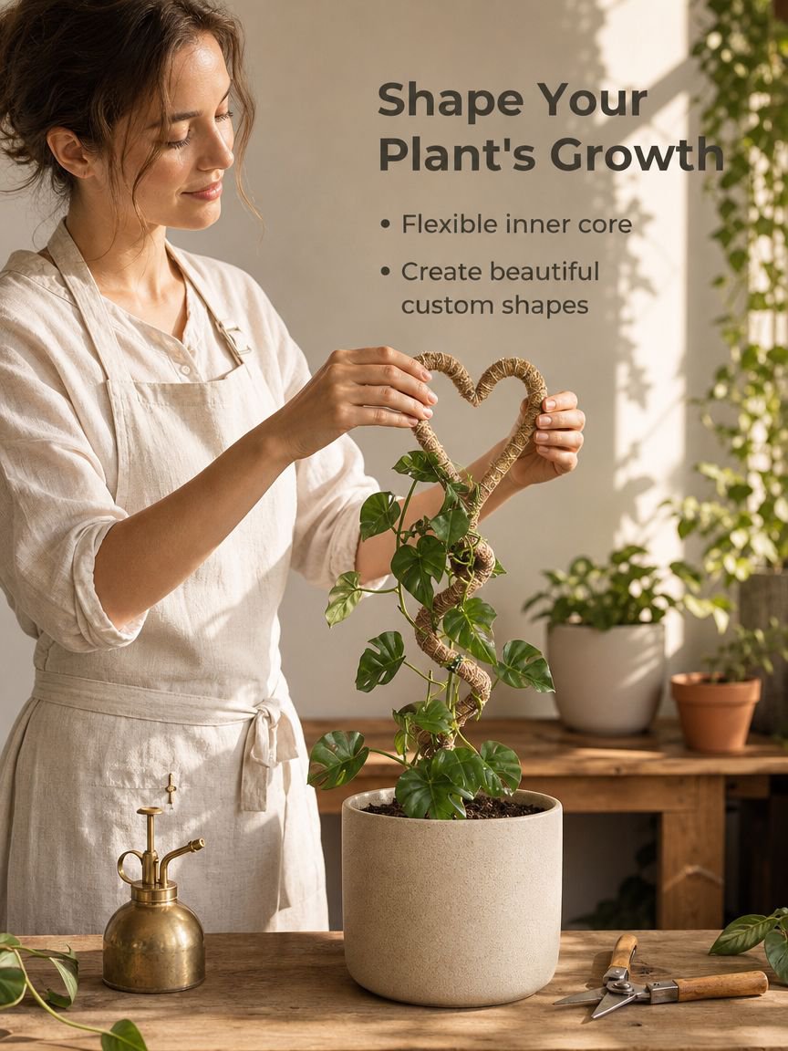 Durable plant stake for home gardening