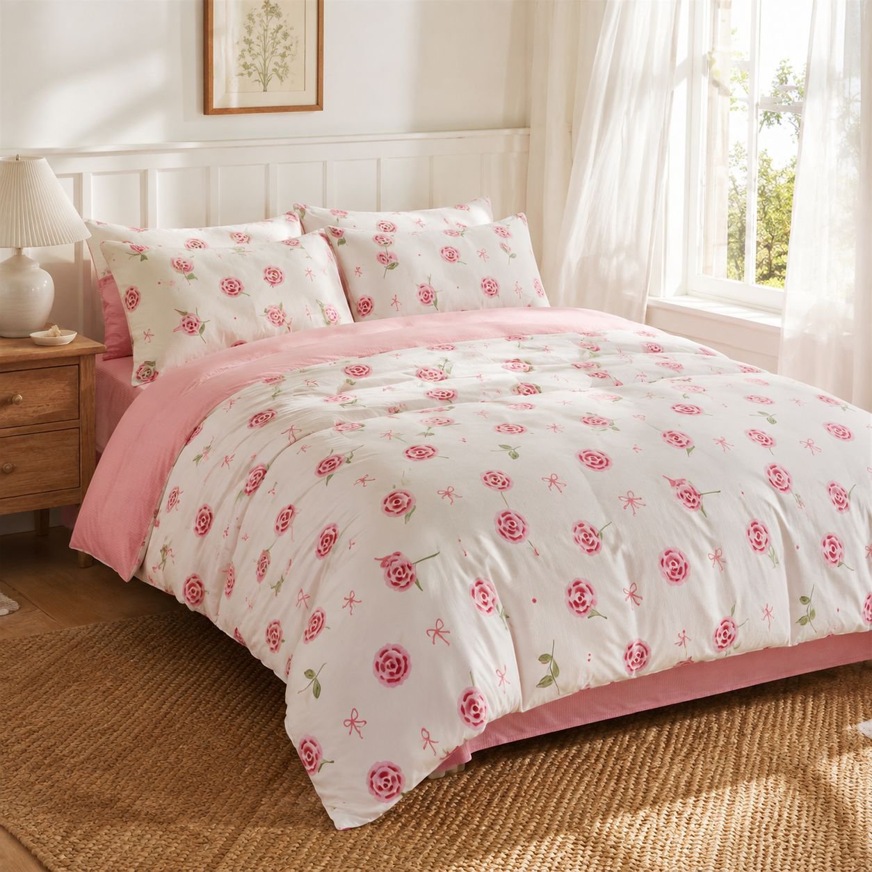 Four-piece bedding set