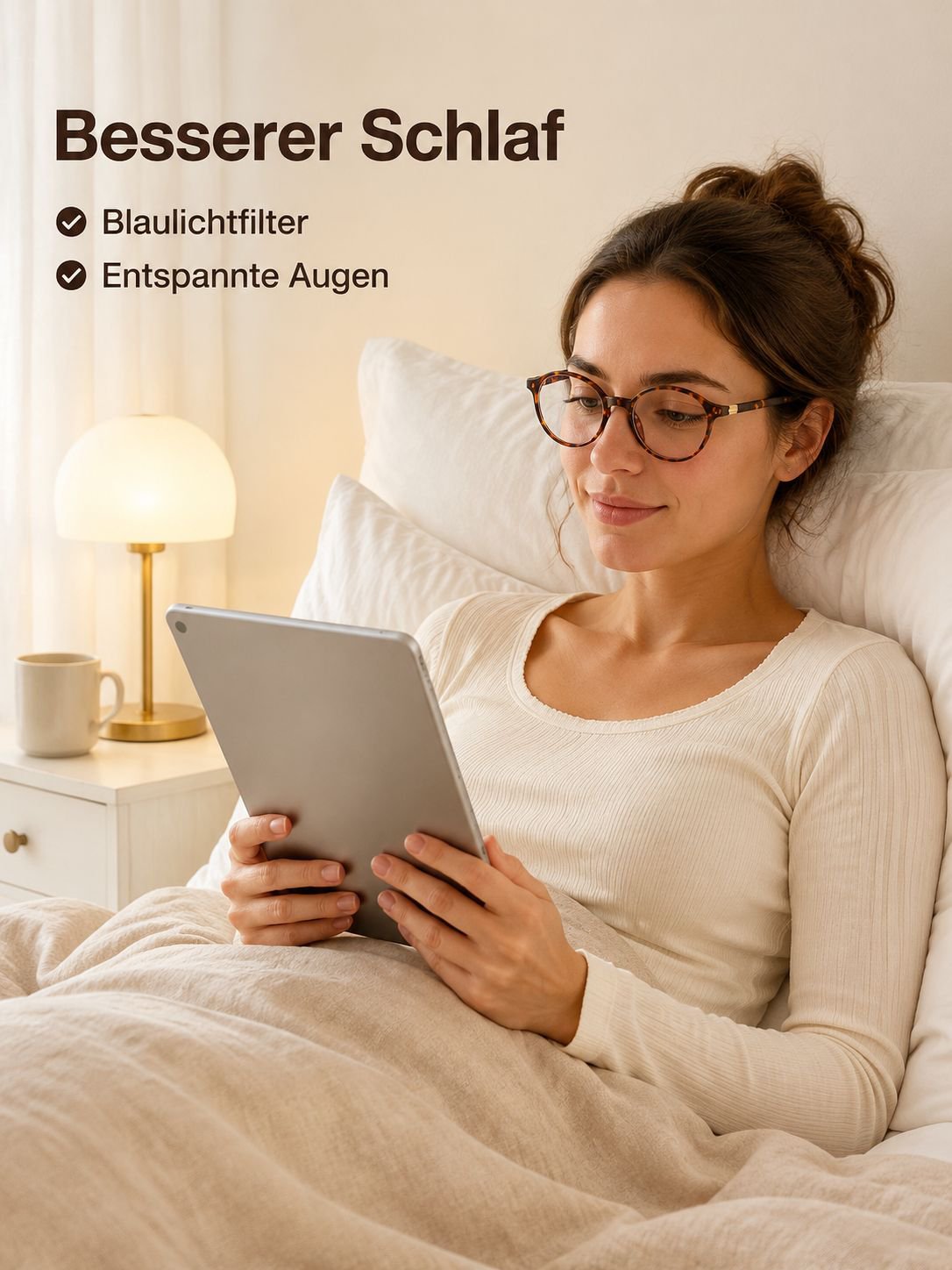 Blaulichtfilter-Brille für Kurzsichtige