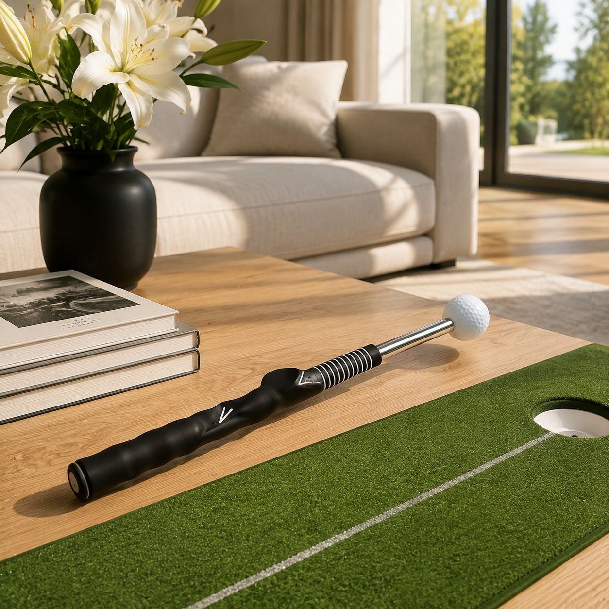Golf extension swing practice machine