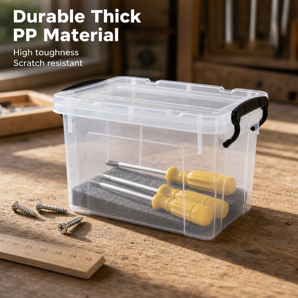 Large Lidded Clothes Storage Box