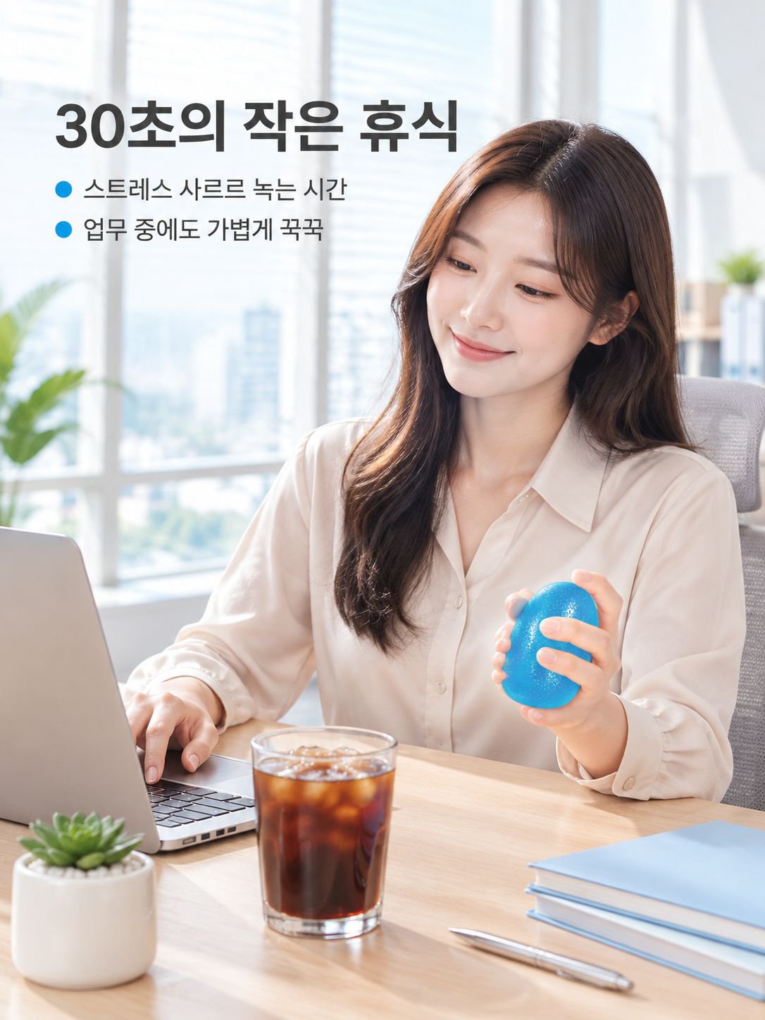 무지개 젤리 스트레스볼