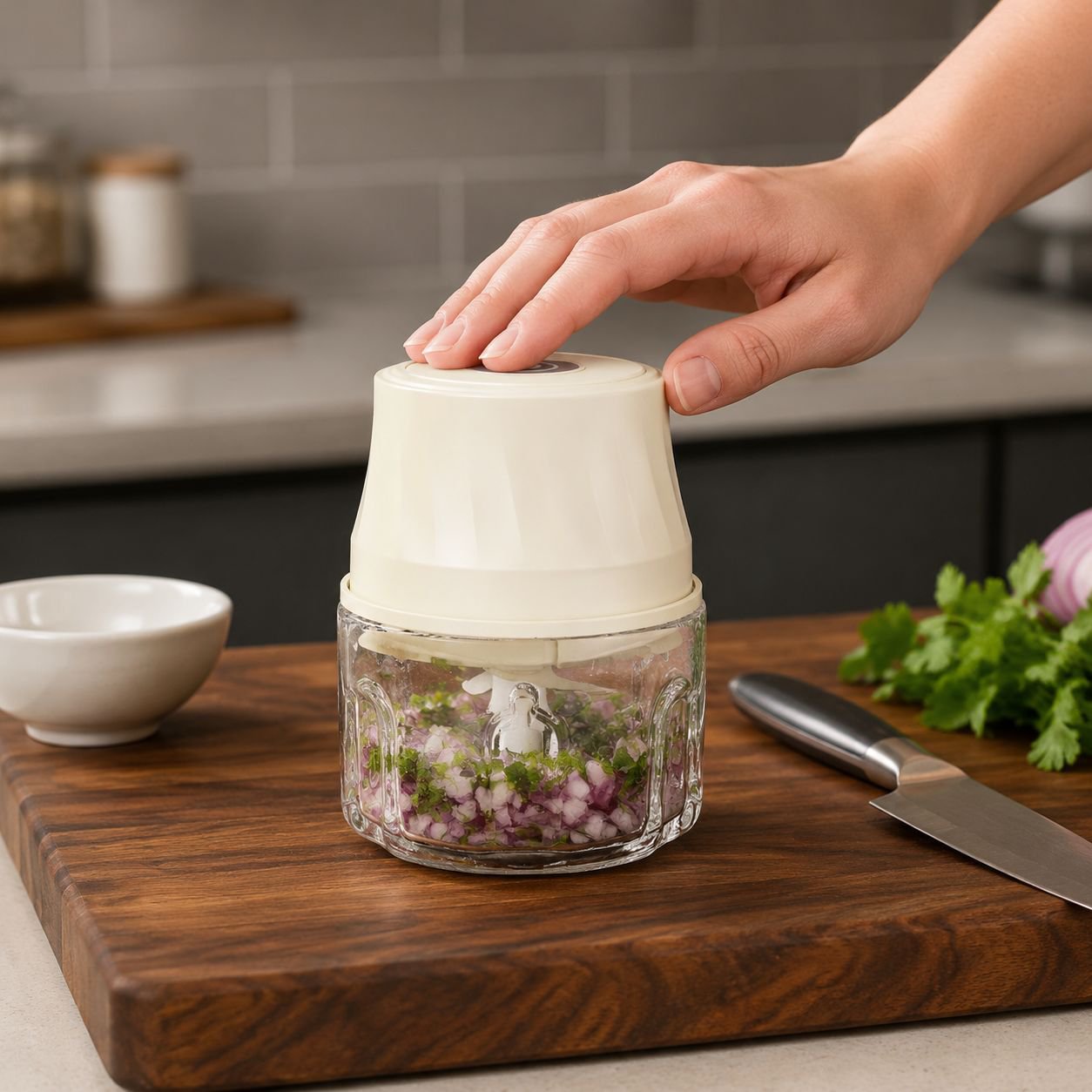 Multifunctional Electric Garlic Chopper Meat Mincer Food Processor