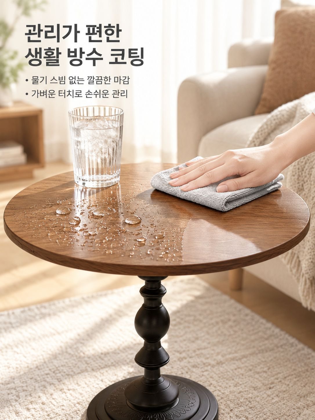 침대와 소파 옆에 활용하는 멀티 사이드 테이블