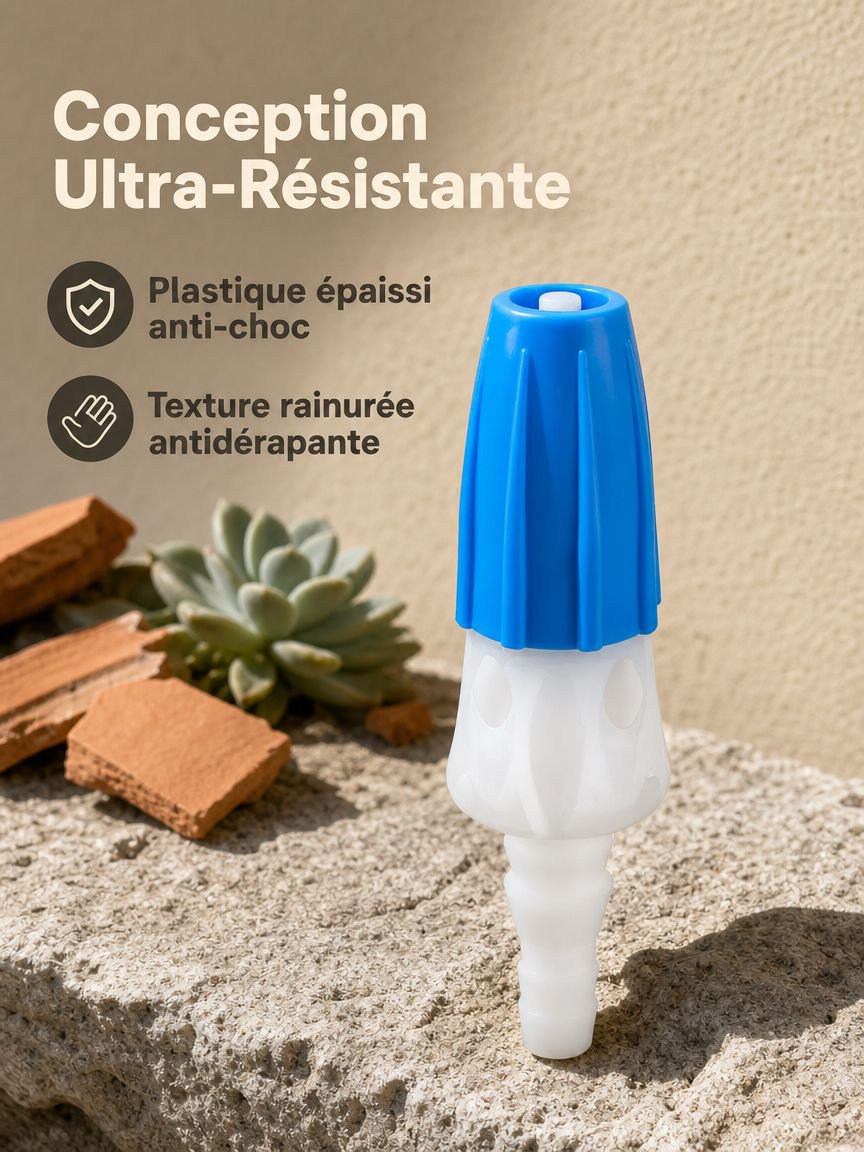 Pistolet d'arrosage multifonction réglable pour jardinage