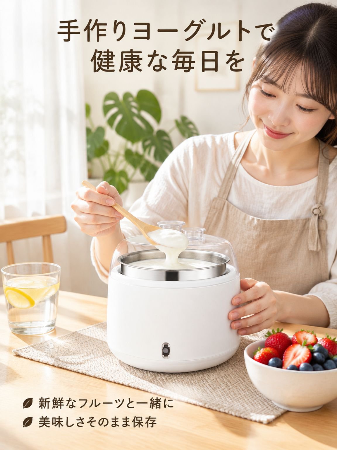 ヨーグルトメーカー用ステンレス製内鍋