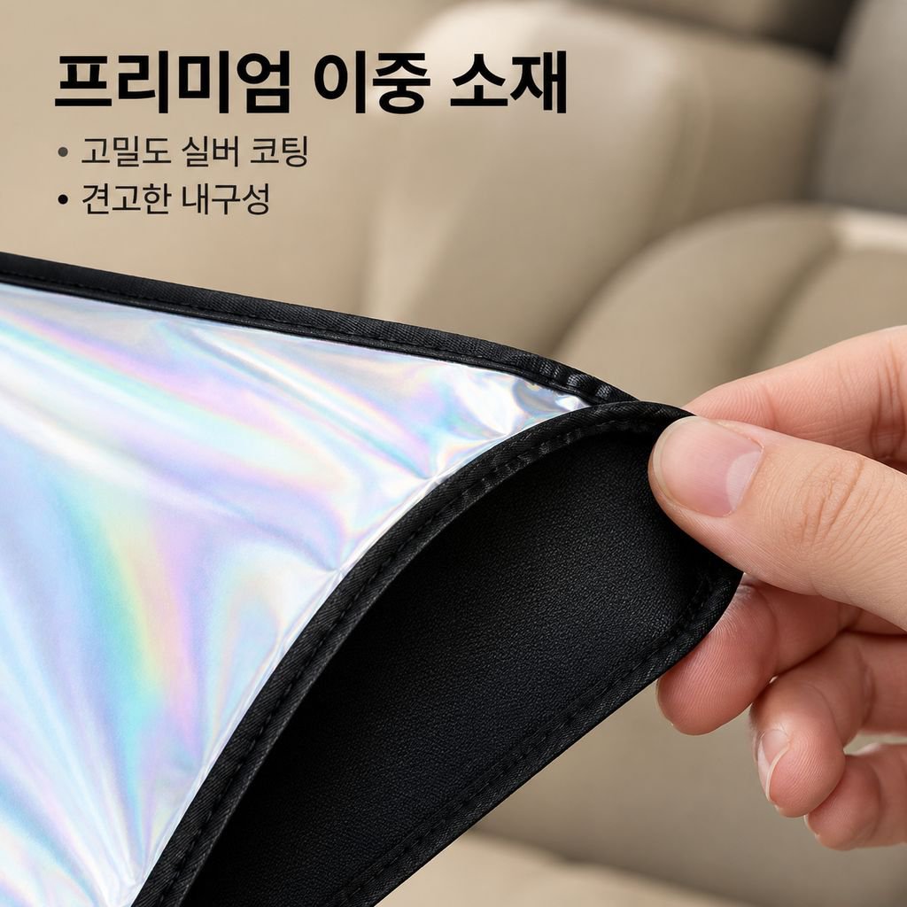 차량 앞유리 햇빛 차단 단열 커버