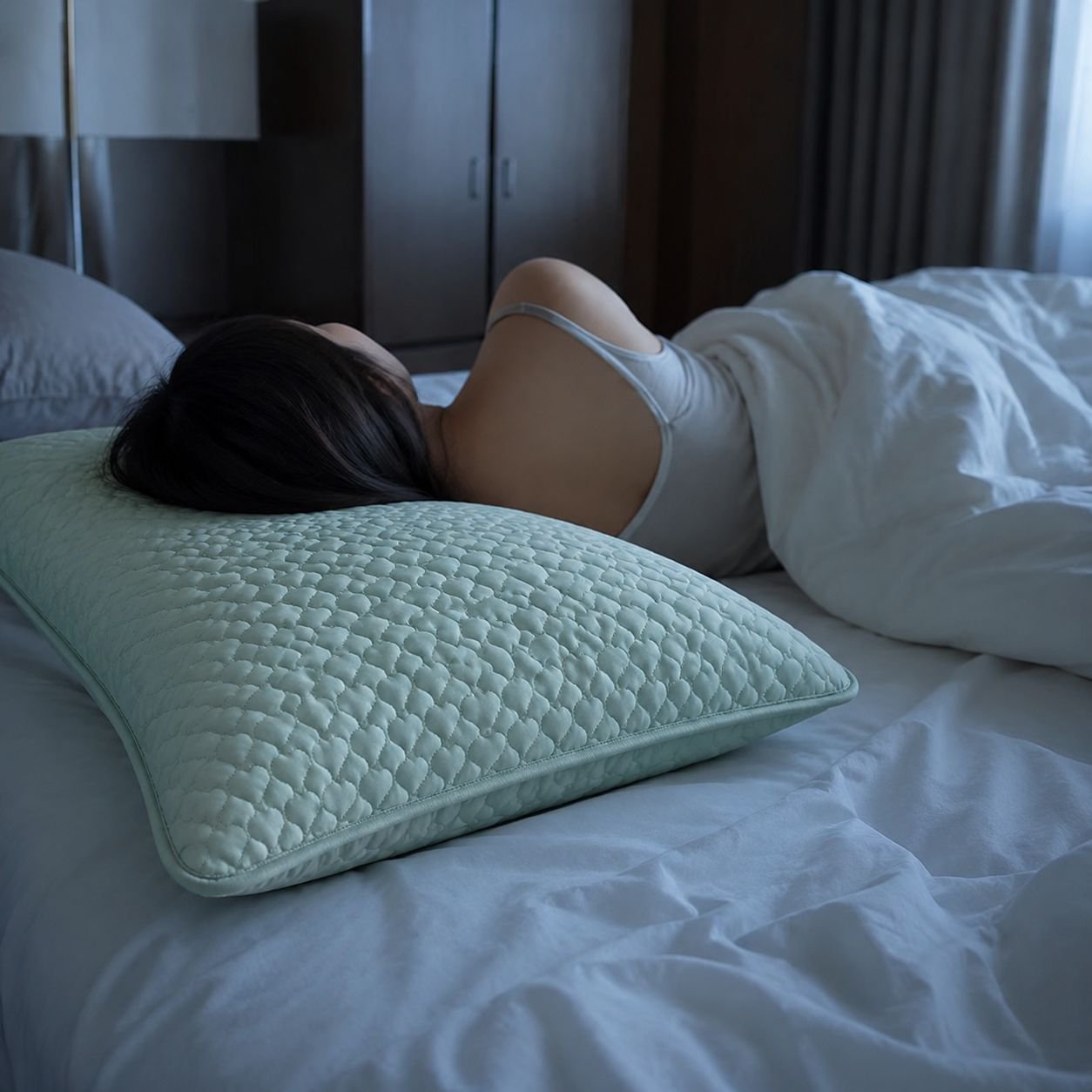 Anti-drool and anti-oil pillowcase, sweat-proof quilted pillowcase
