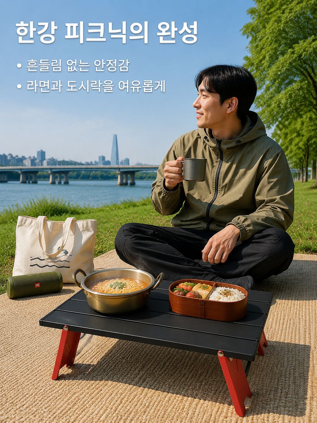 야외용 접이식 테이블