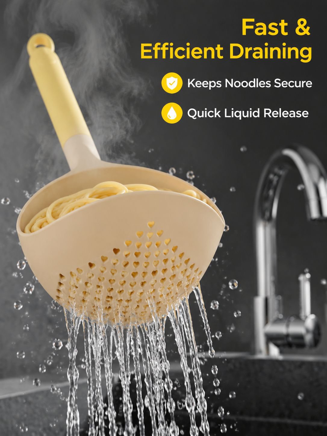 Kitchen High Heat Resistant Filter Sieve