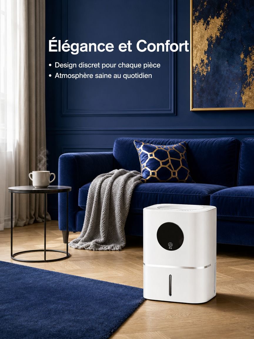Déshumidificateur d'air domestique pour absorber l'humidité