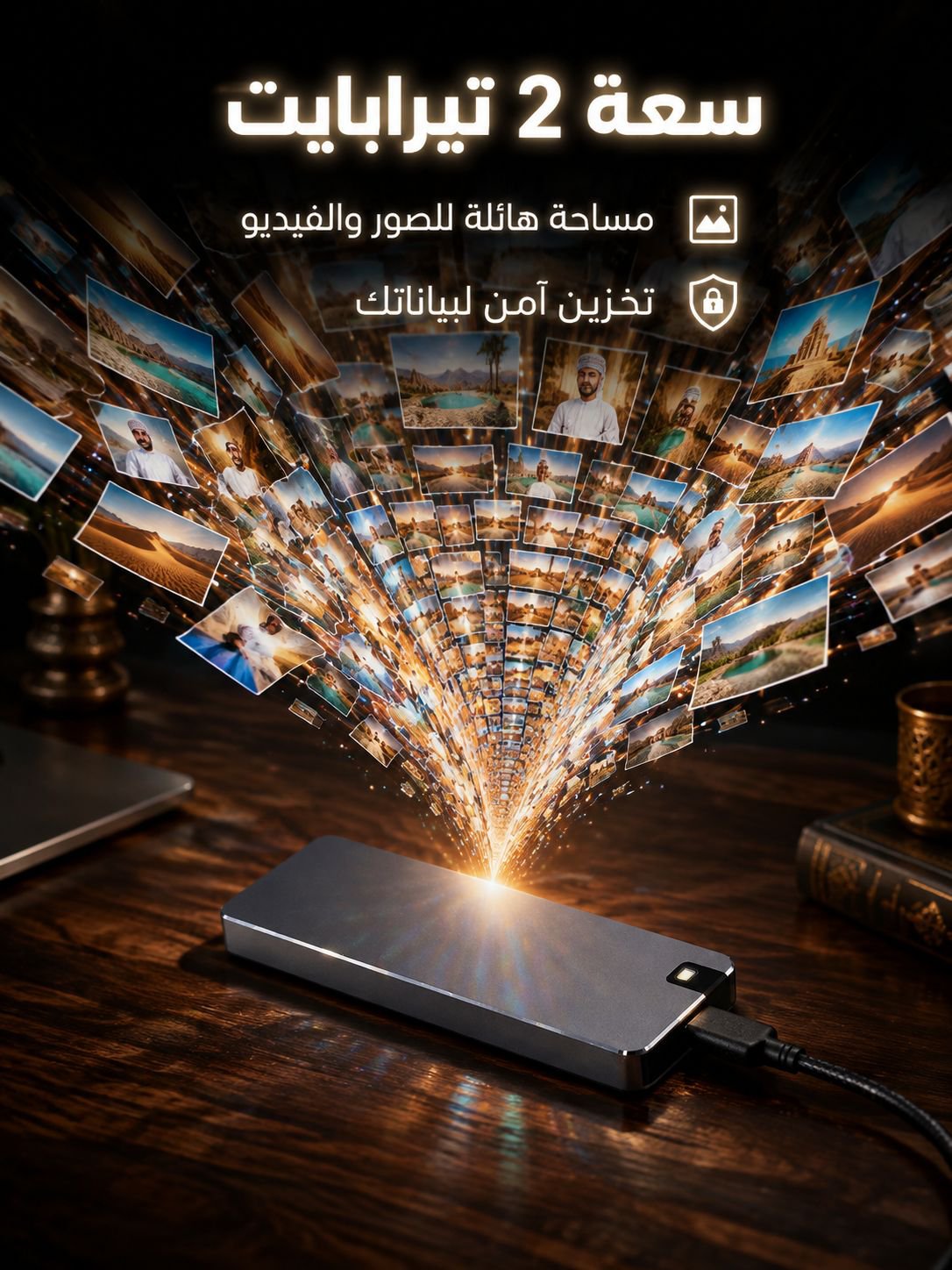 القرص الصلب المتحرك المحمول الألماني