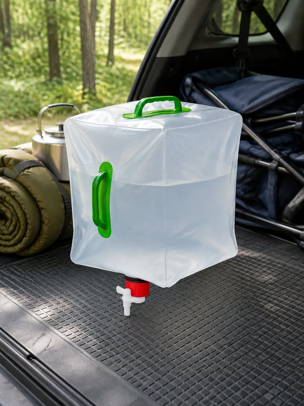 Opvouwbare waterzak, 10 L
