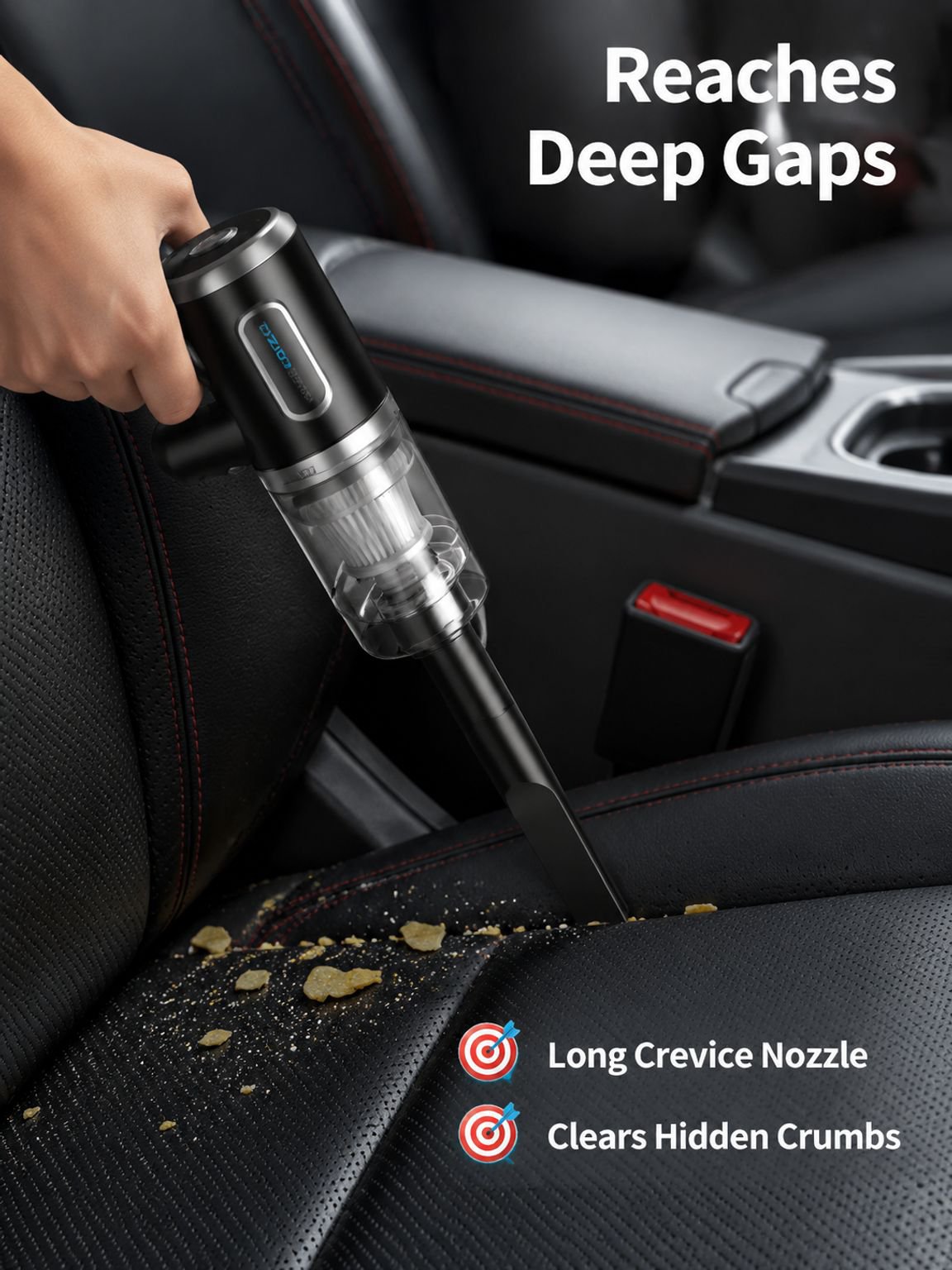 Car Vacuum Cleaner Rechargeable Handheld Small Powerful Suction Car and Home Vacuum Cleaner