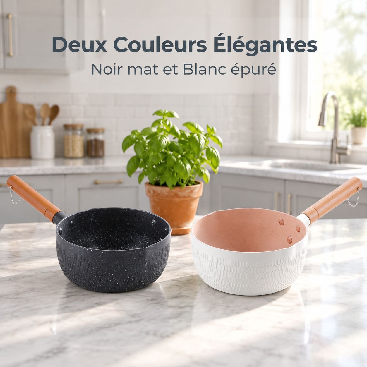 Casserole Épaissie Yukihira Antiadhésive Pierre Maifan pour Bébé