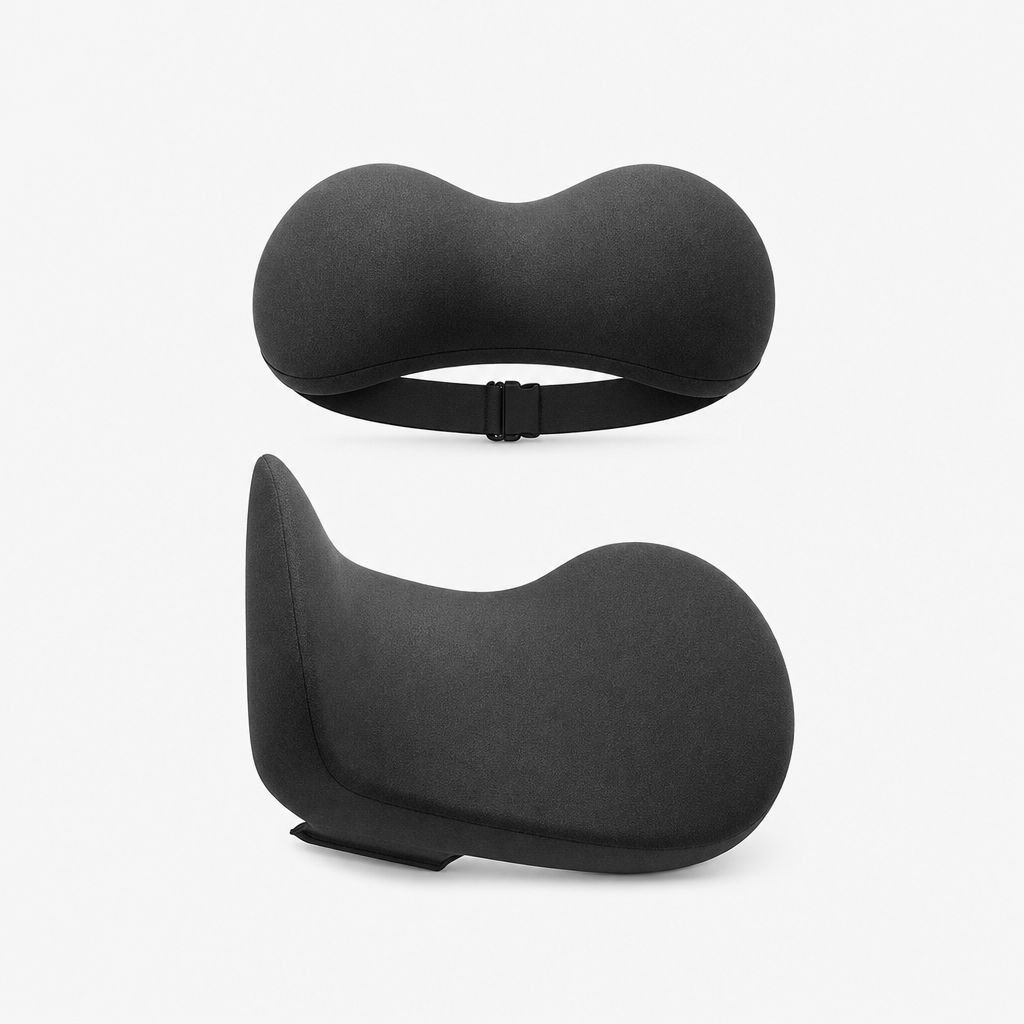 Relleno para huecos del asiento del coche, reposacabezas y soporte lumbar de espuma viscoelástica