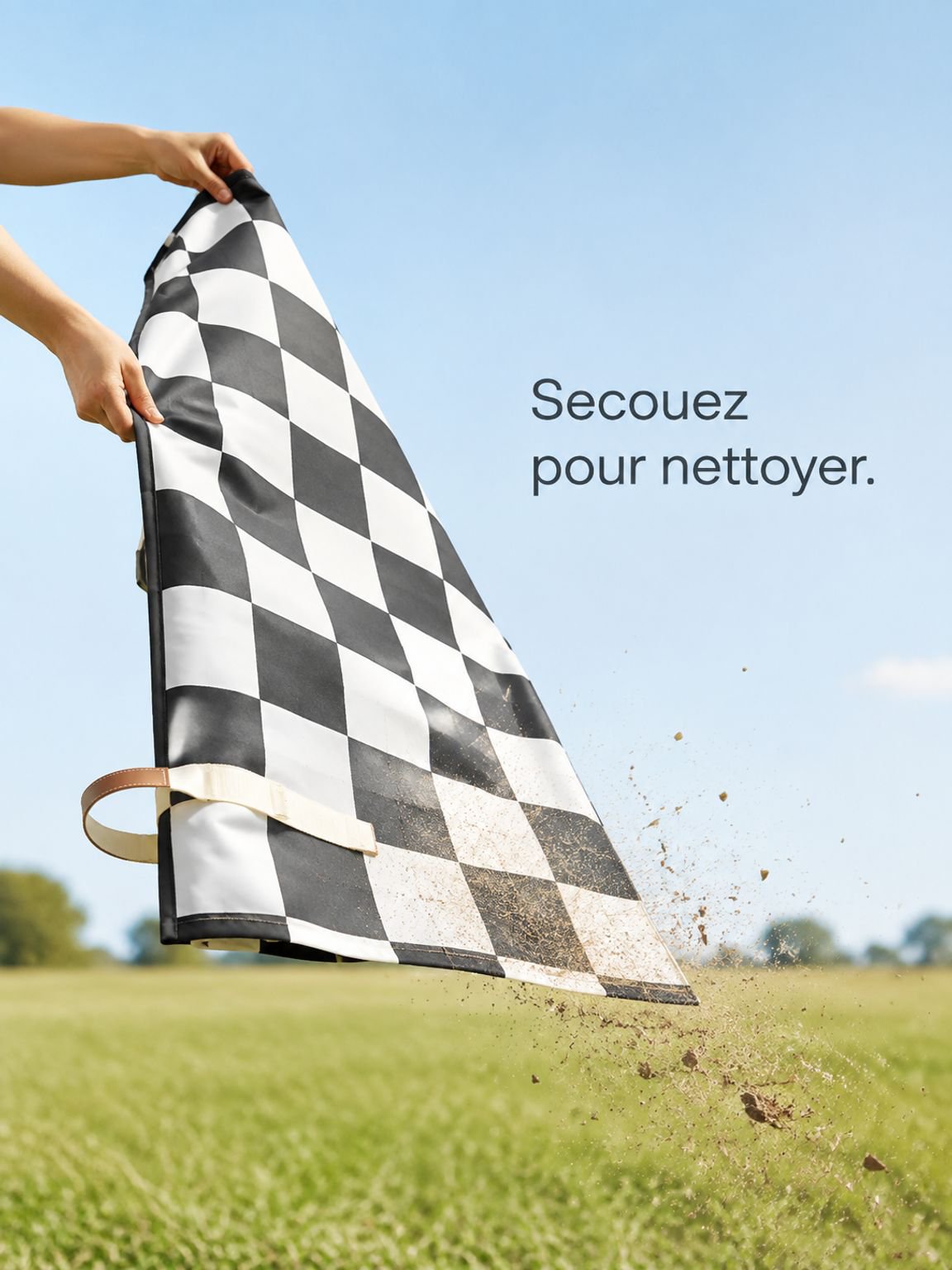 Tapis de sol épais pour le camping et les pique-niques