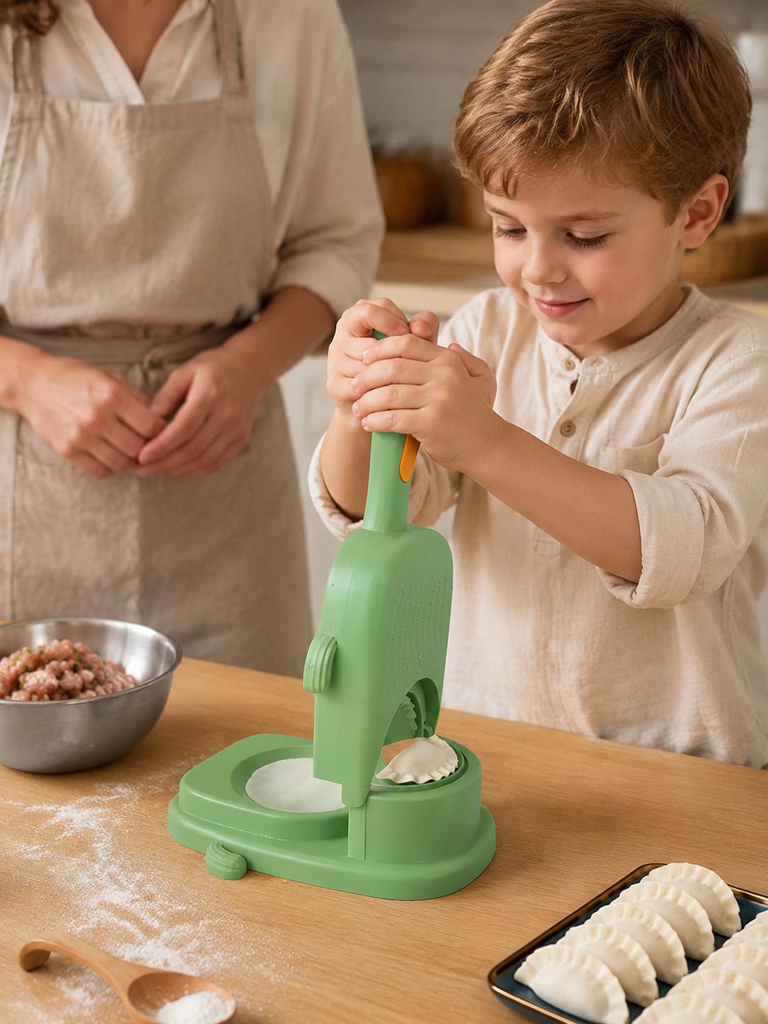 Quick Dumpling Press and Rolling Mould